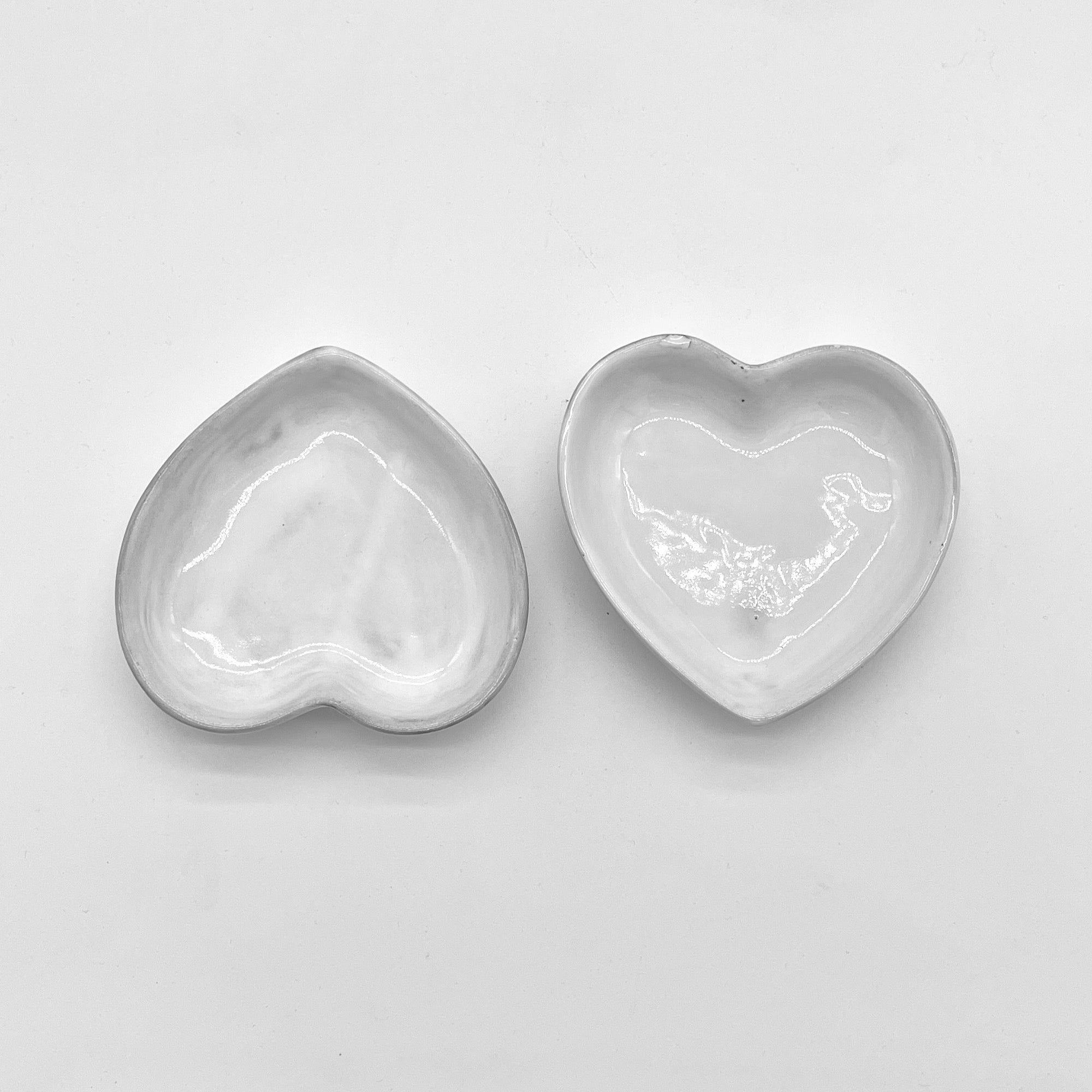 2 x Heart dish-CARRON-Paris