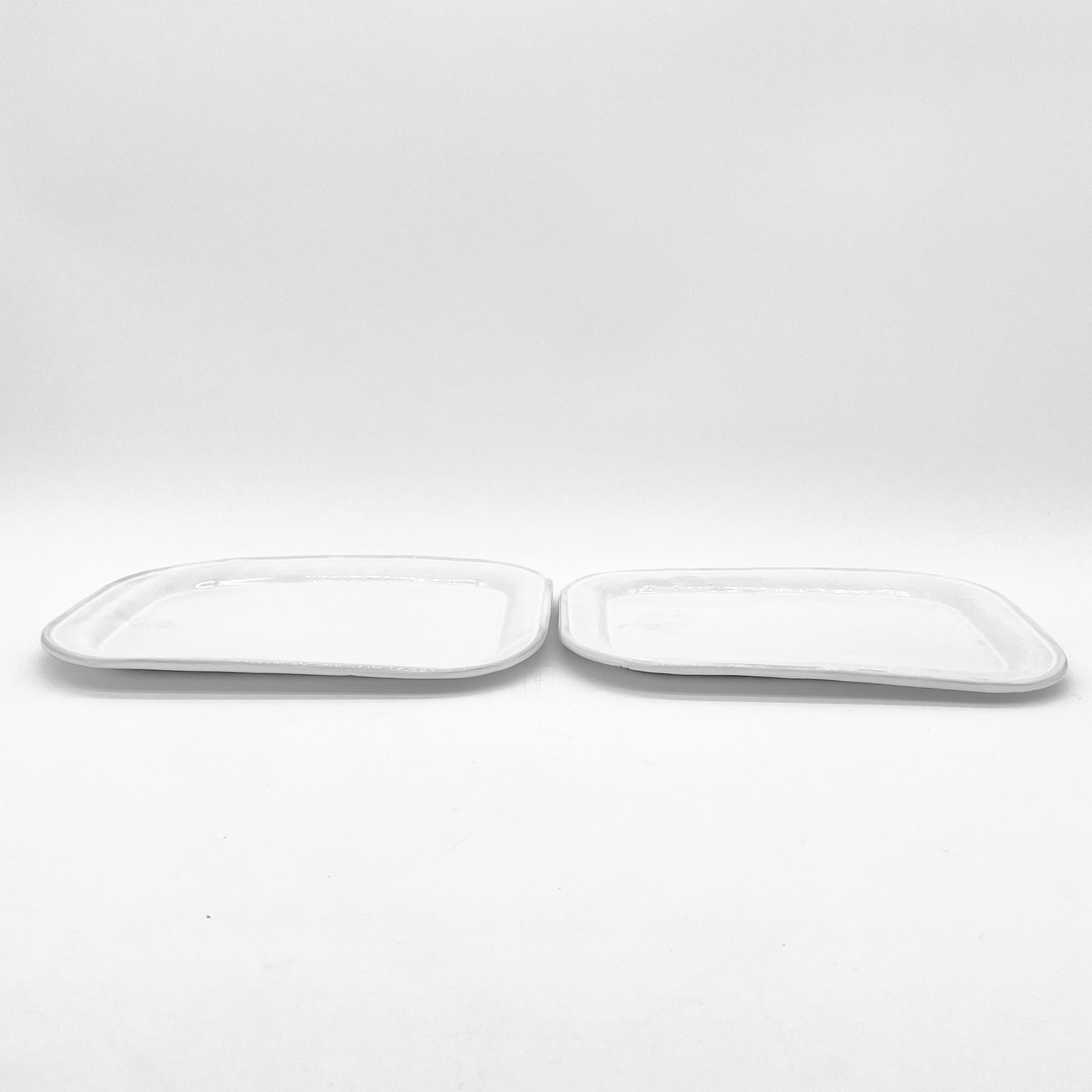2 x Paris rectangular platters-CARRON-Paris
