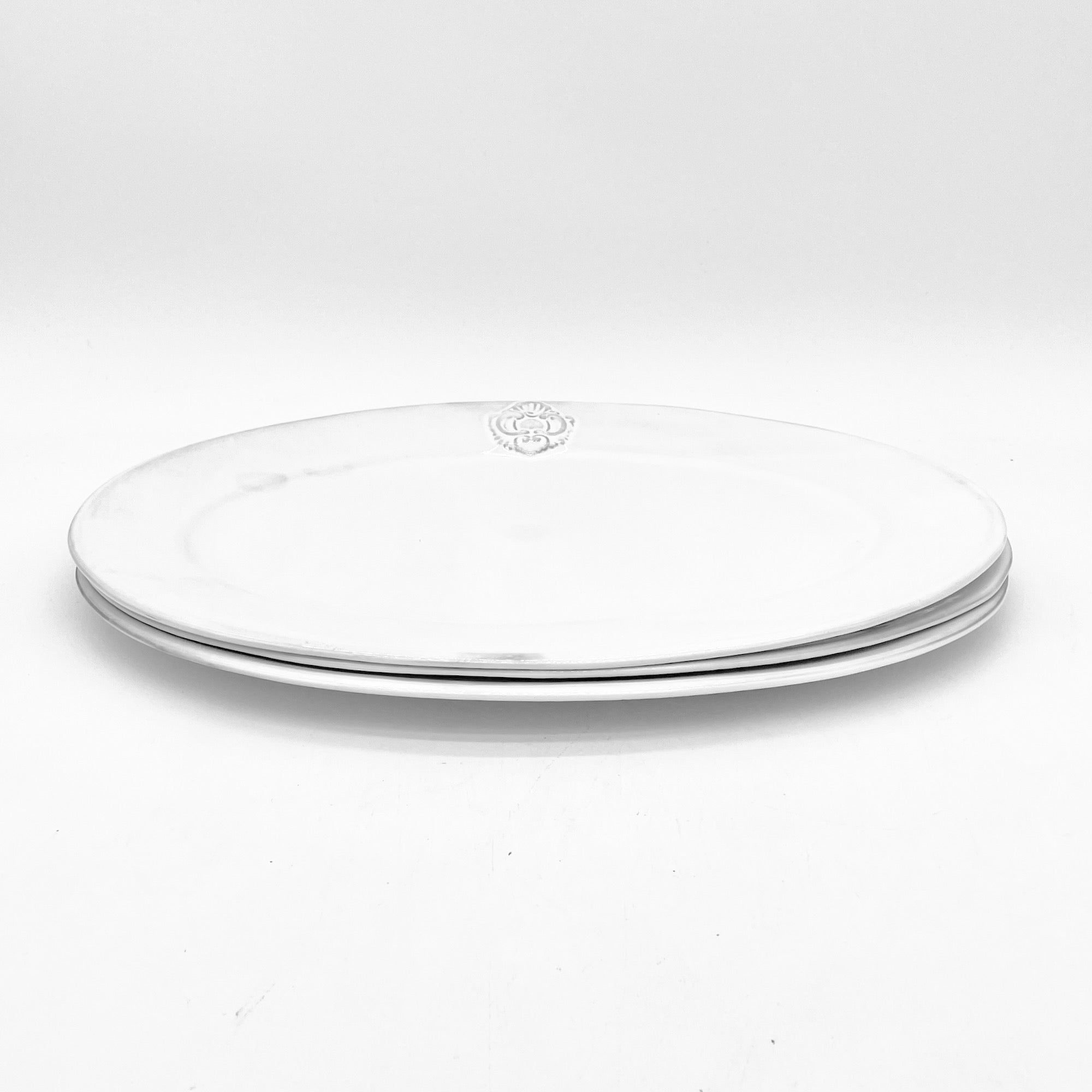 3 x Charles oval platter-CARRON-Paris