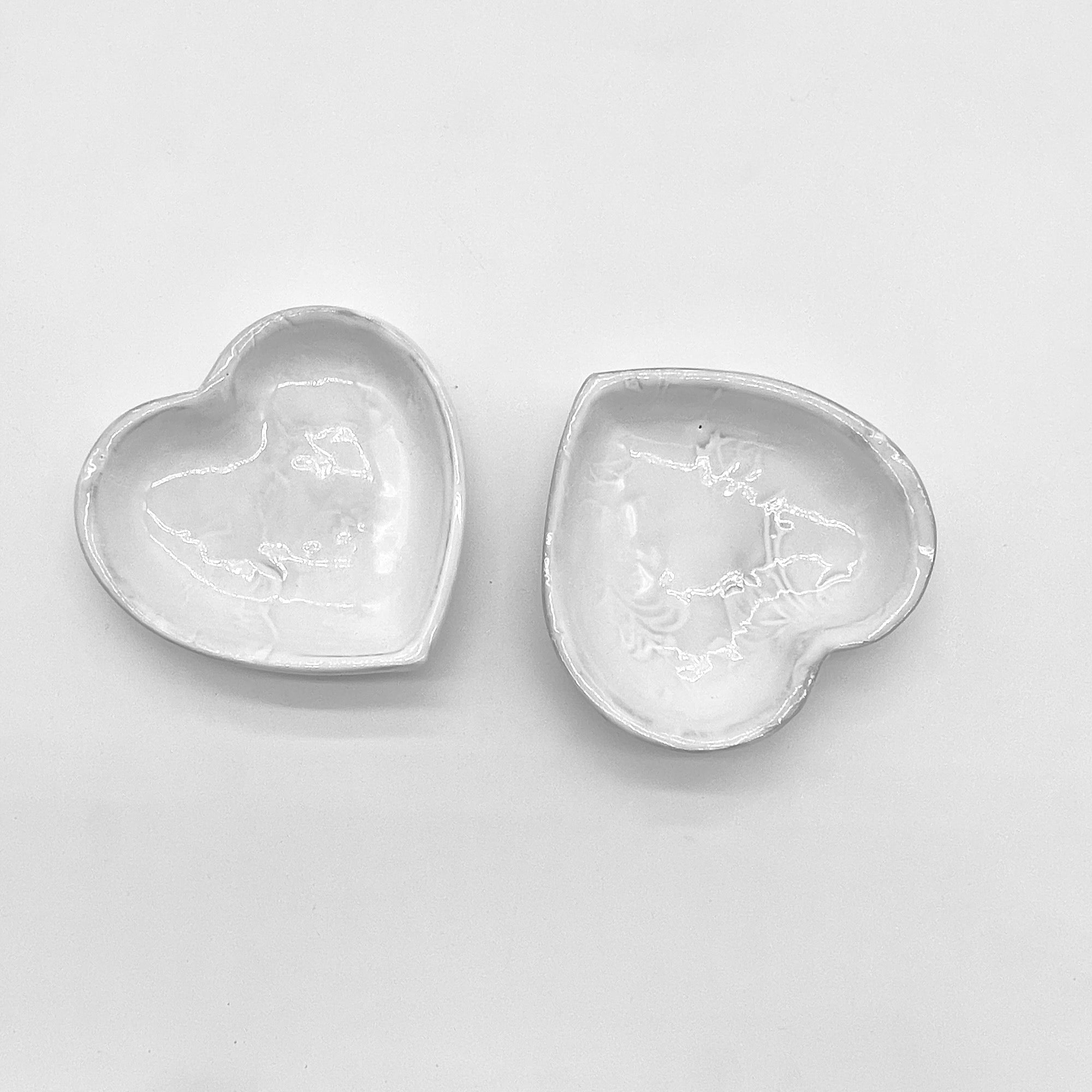 4 x Heart dish-CARRON-Paris