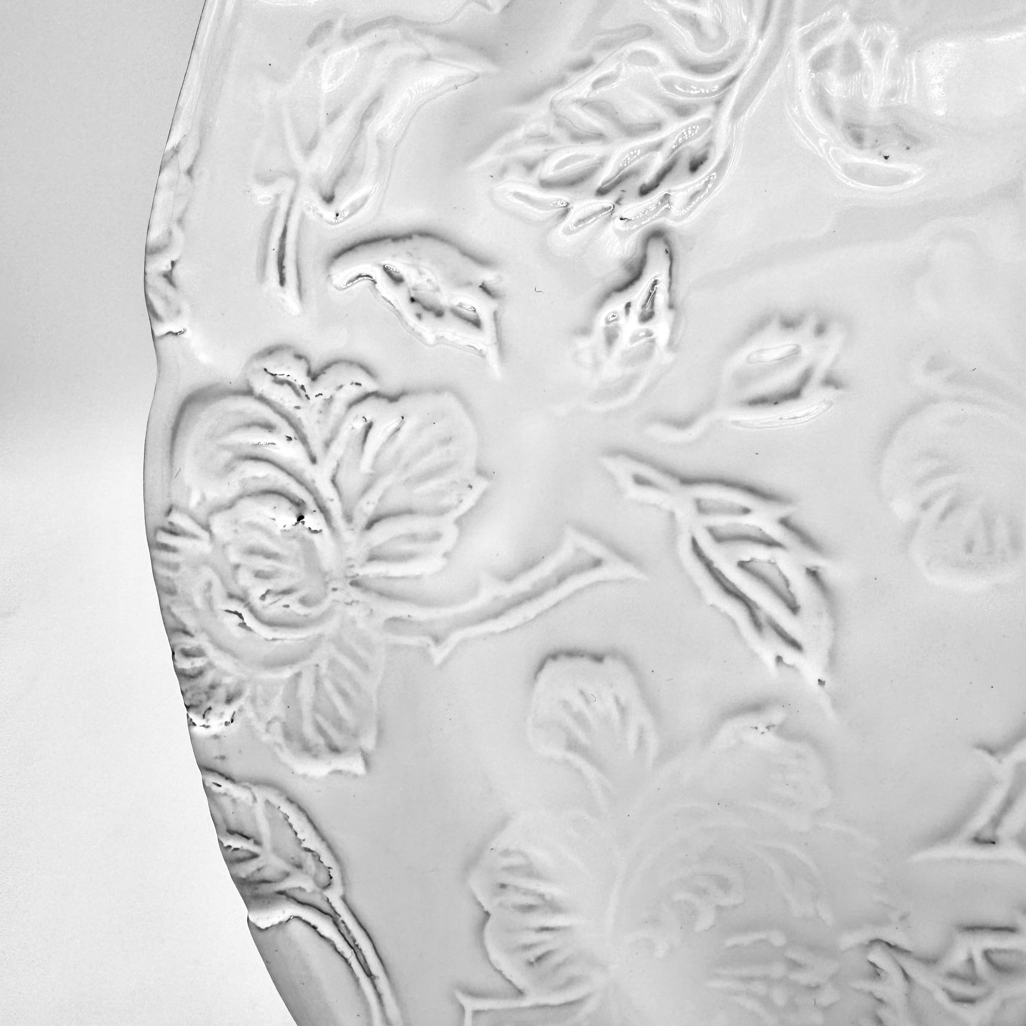 2 x Assiettes Louis XV Pivoine ⌀25 and ⌀21