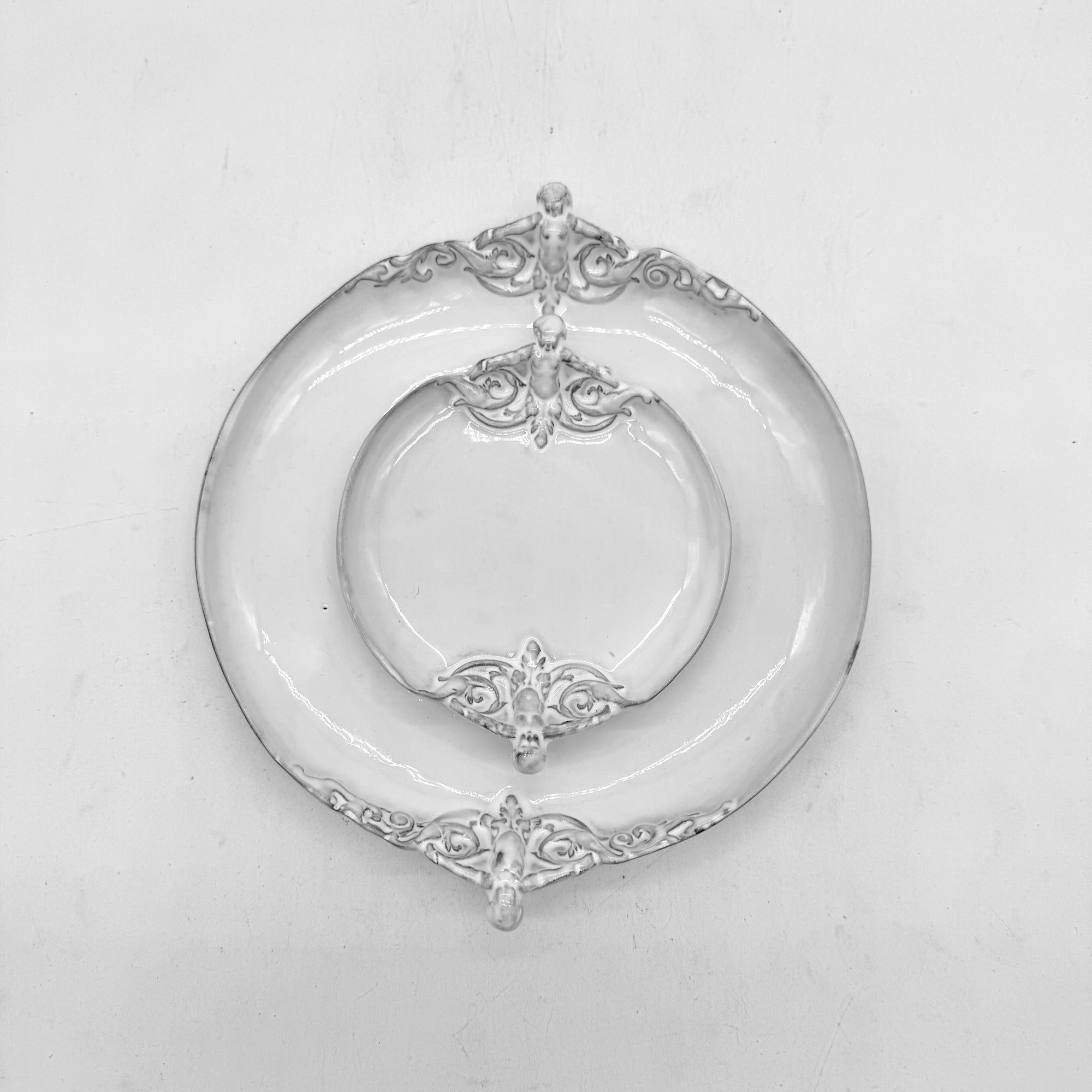 Set Mon Ange cherub plate ⌀ 11 + ⌀ 21