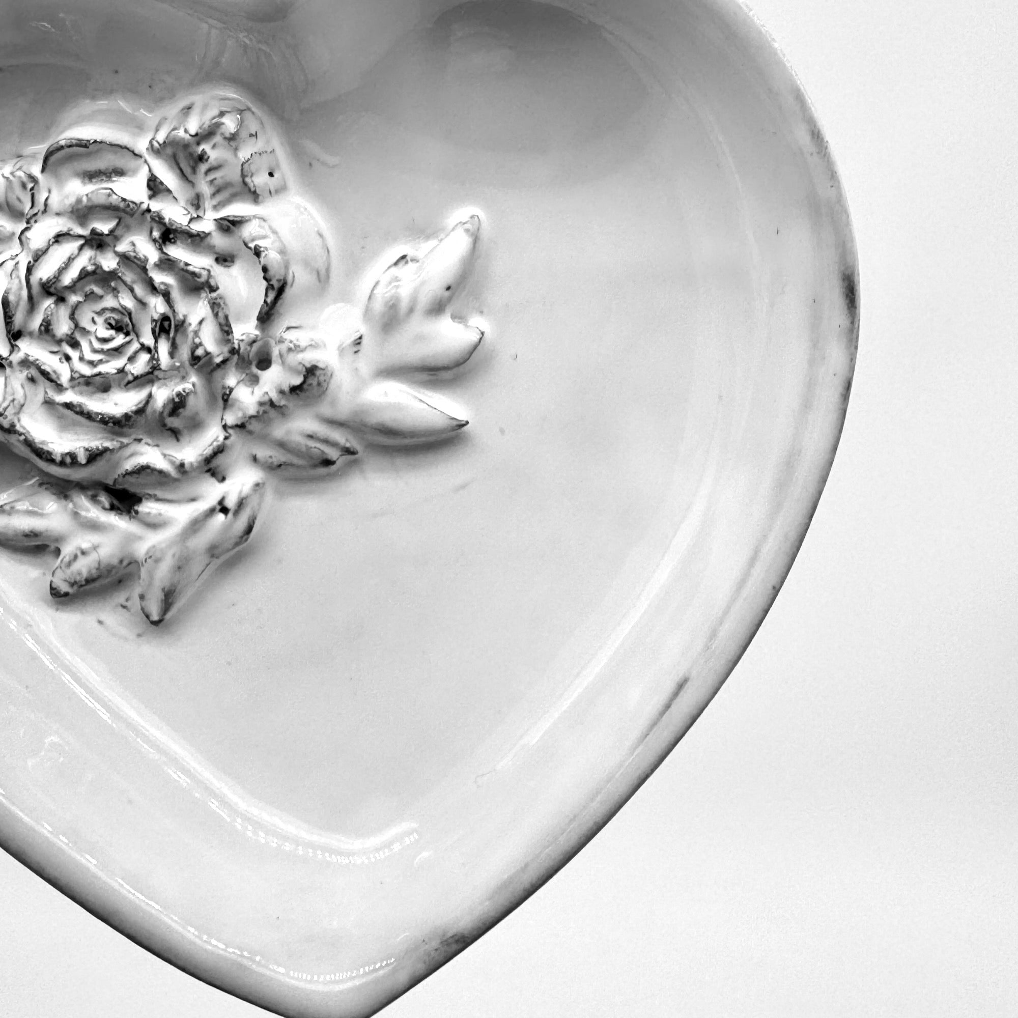 Heart dish Rose Marie-Antoinette