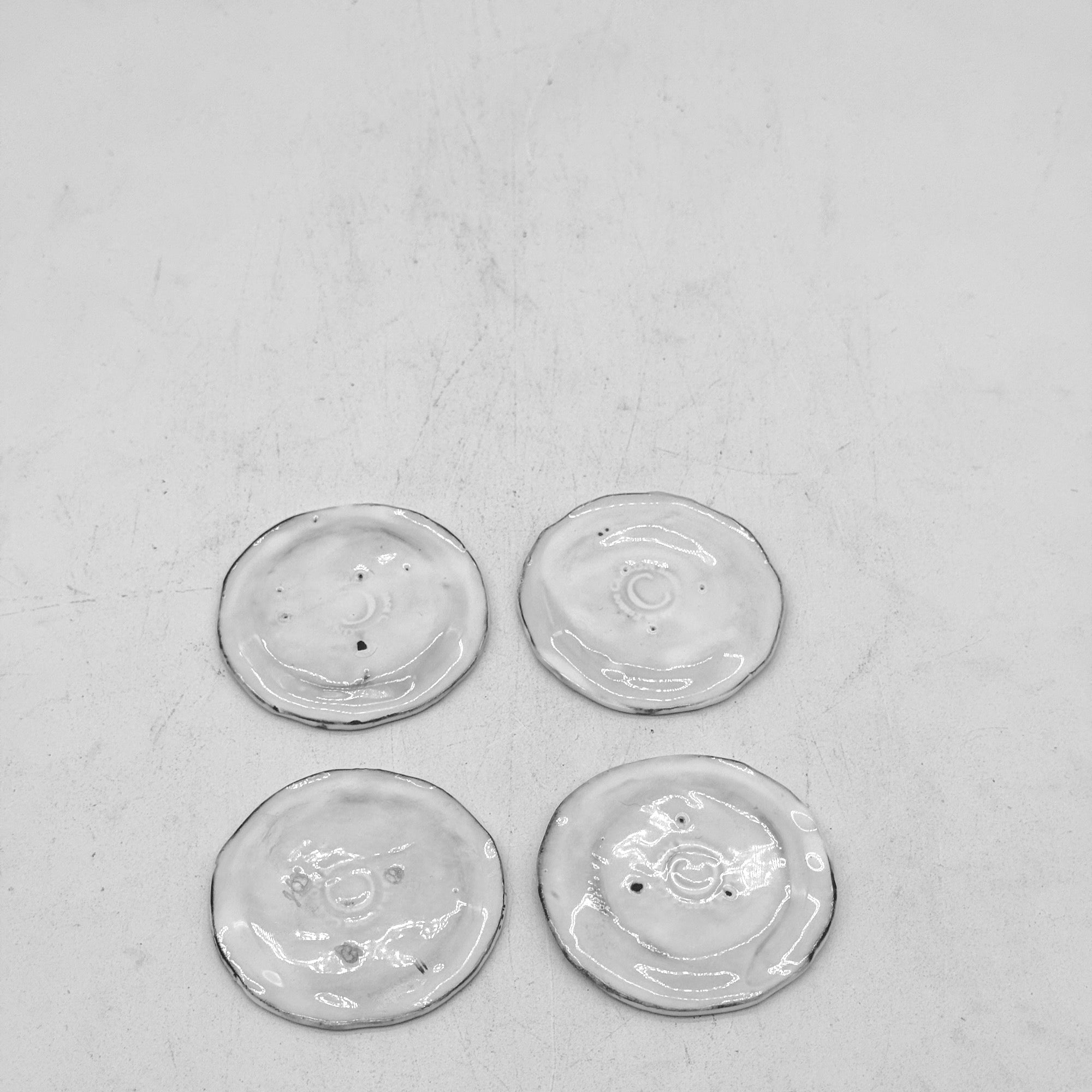 Set 4 x Louis XV condiment server