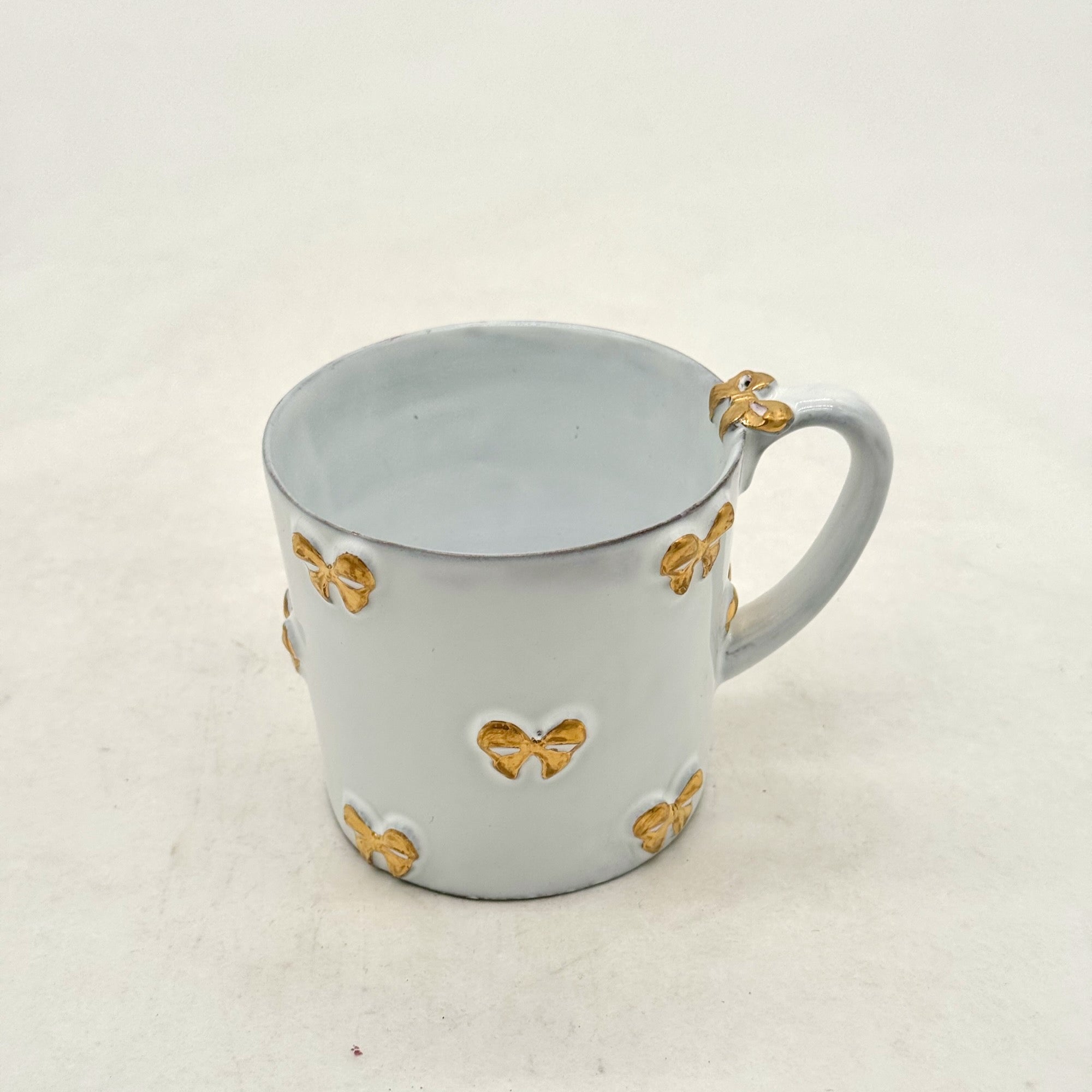 Nœud-Nœud gold mug with handle M