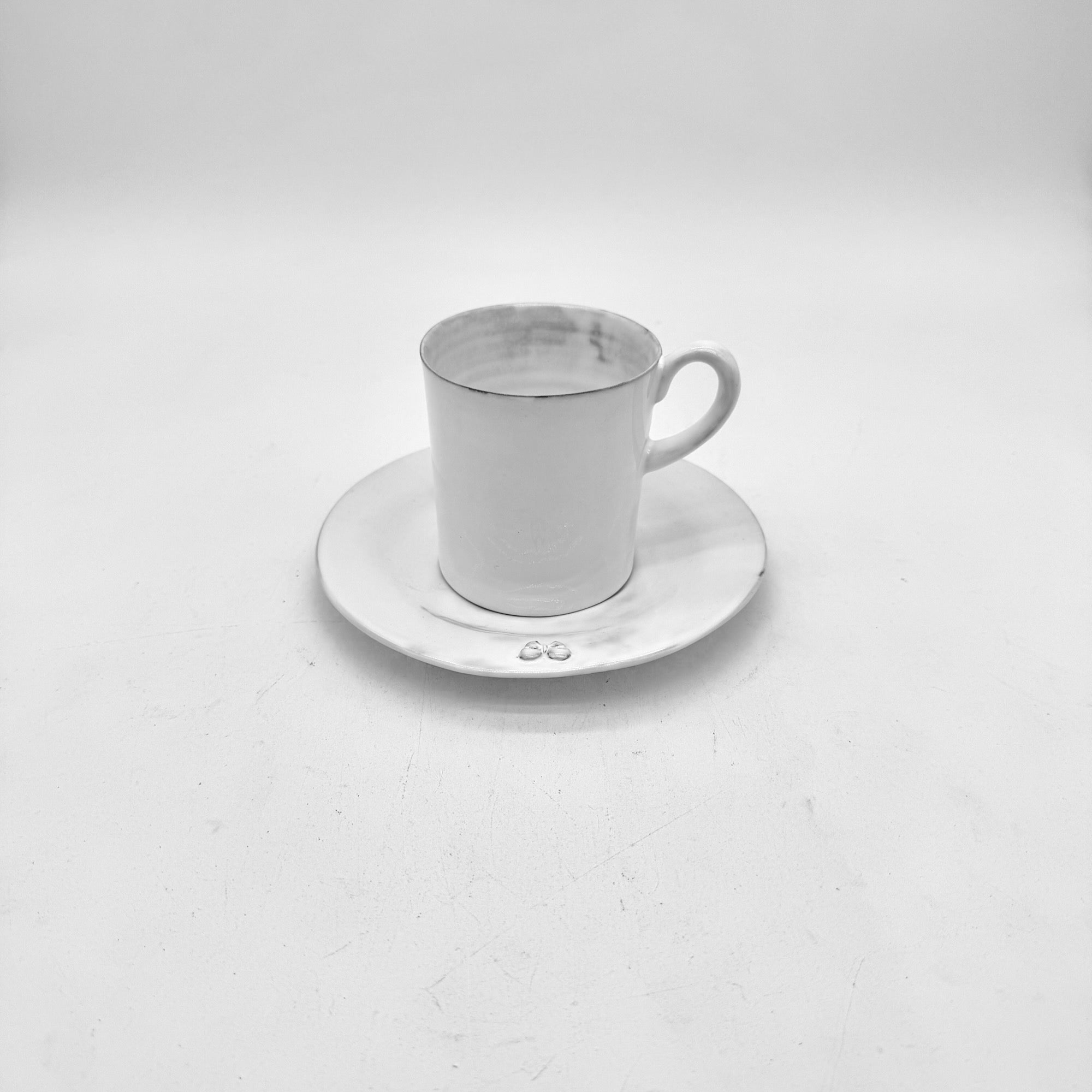 Set 1 x Tasse à anse Paris + 1 x Soucoupe Marie-Antoinette