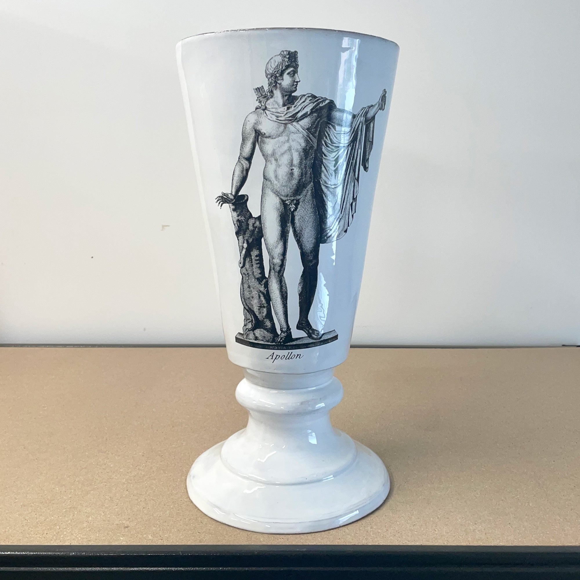 Apollon footed vase-L (⌀21 H42)-CARRON-Paris
