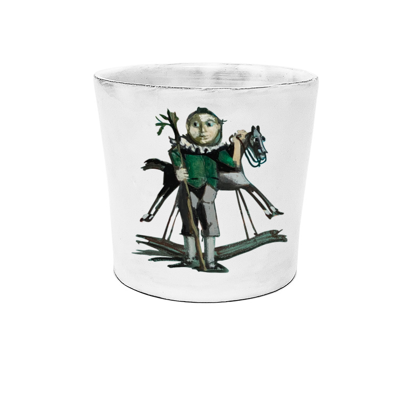 Mug Pierre Carron illustré#Illustration_The rocking horse#Type_Tumbler