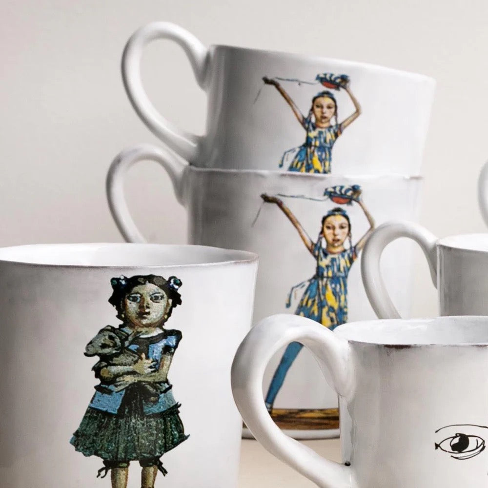Mug Pierre Carron illustré#Illustration_Le doudou