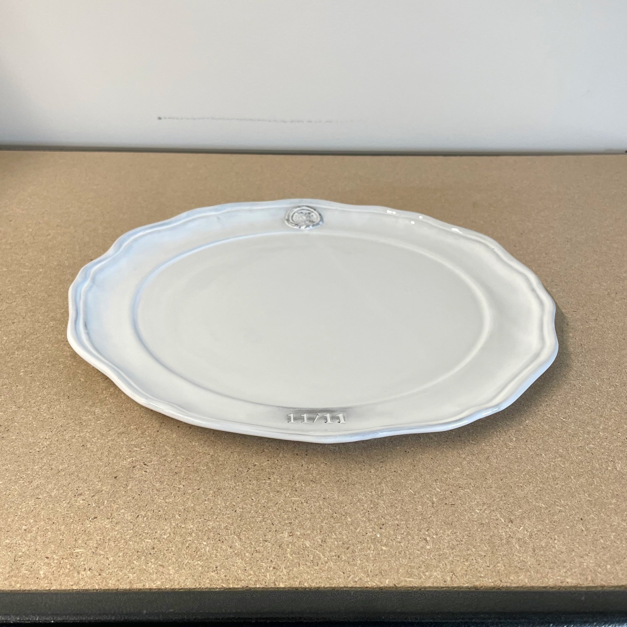 Louis XV plate-Charger plate ⌀32 H1-CARRON-Paris