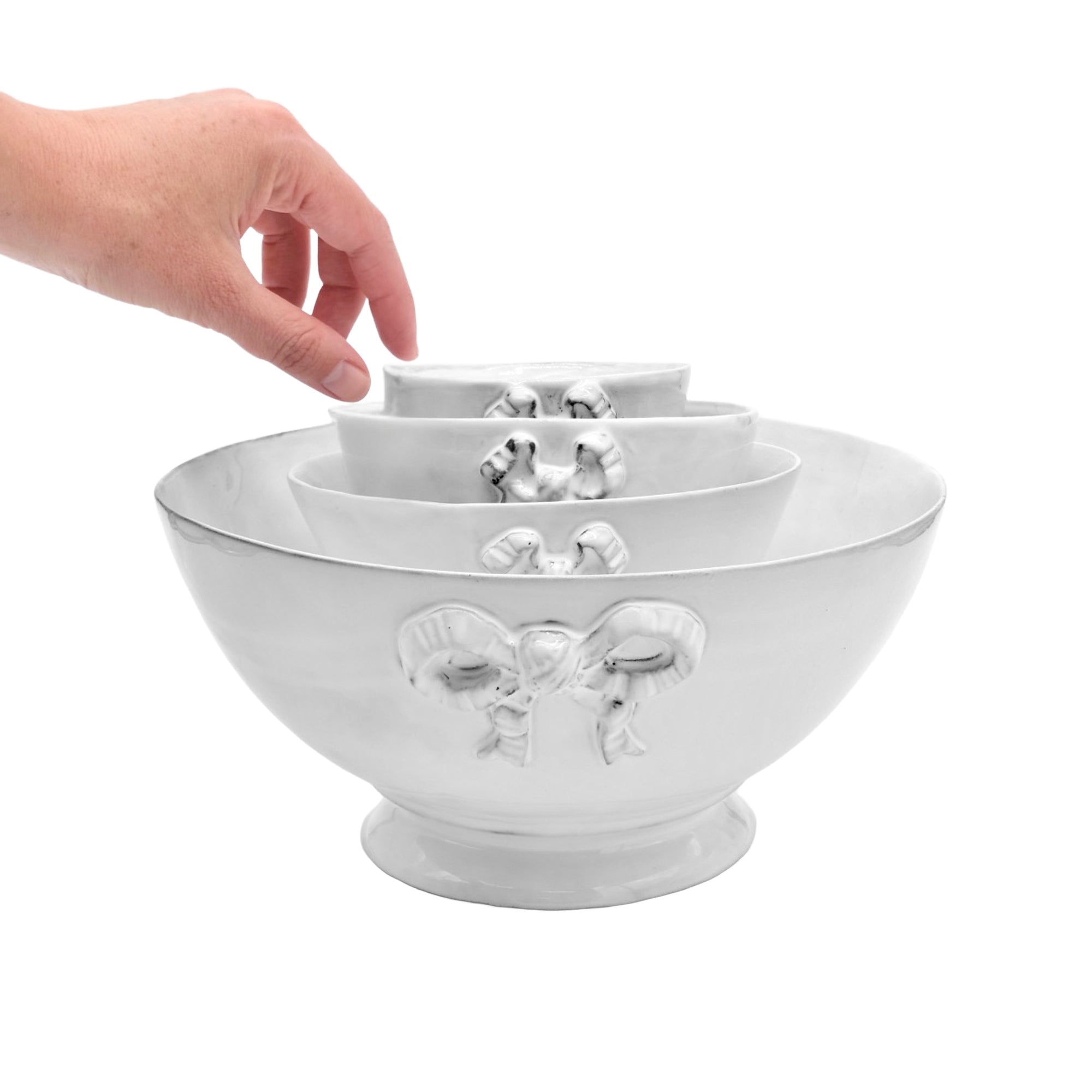 Marie-Antoinette footed bowl-CARRON-Paris