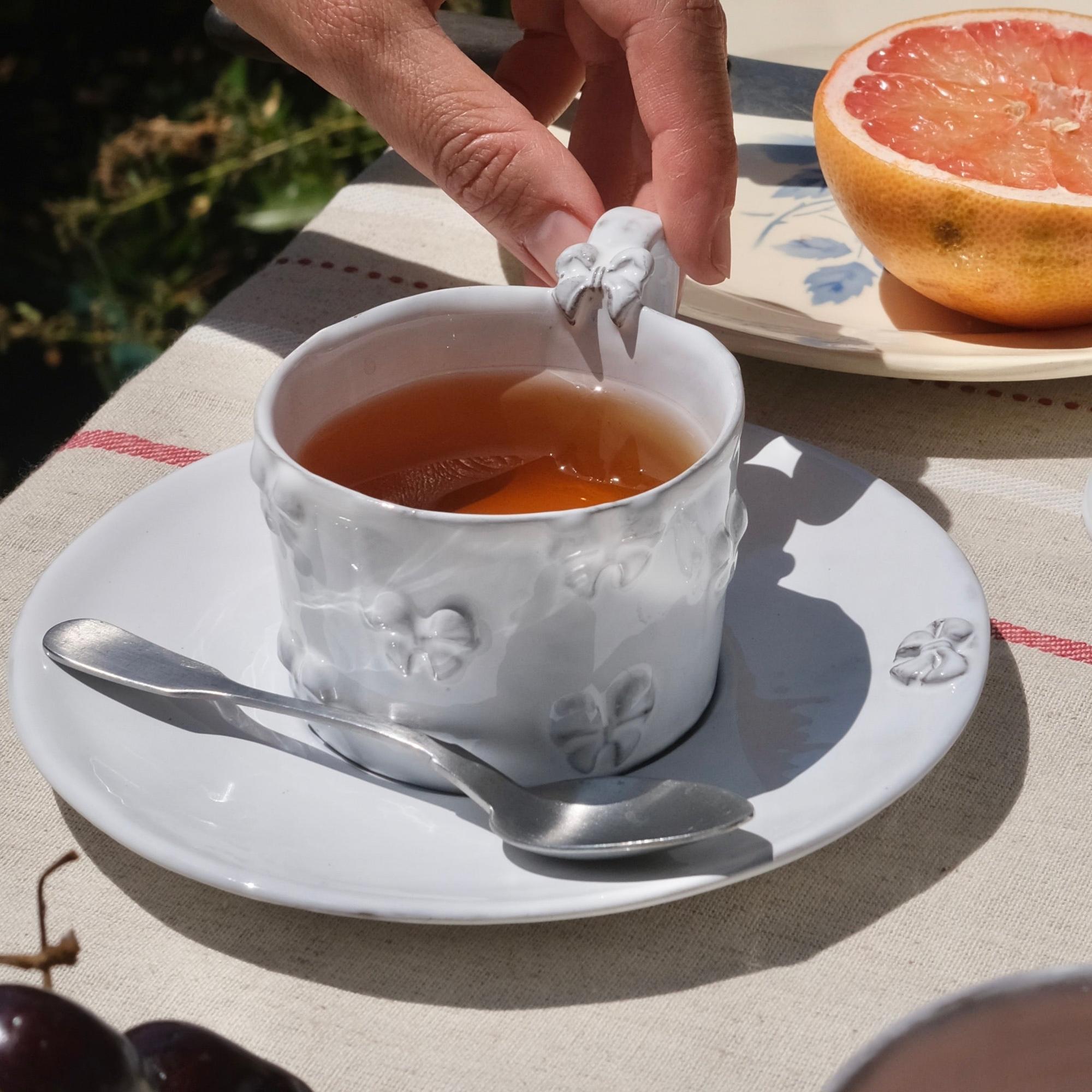 Marie-Antoinette knot saucer-CARRON-Paris