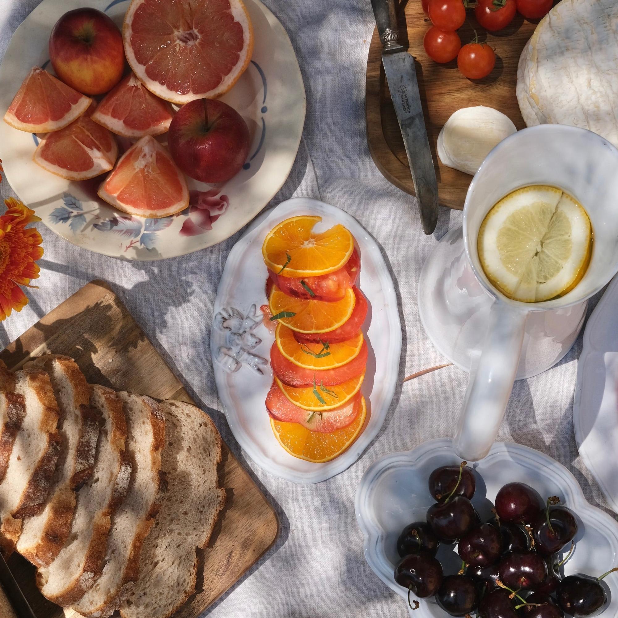 Marie-Antoinette oval platter-CARRON-Paris