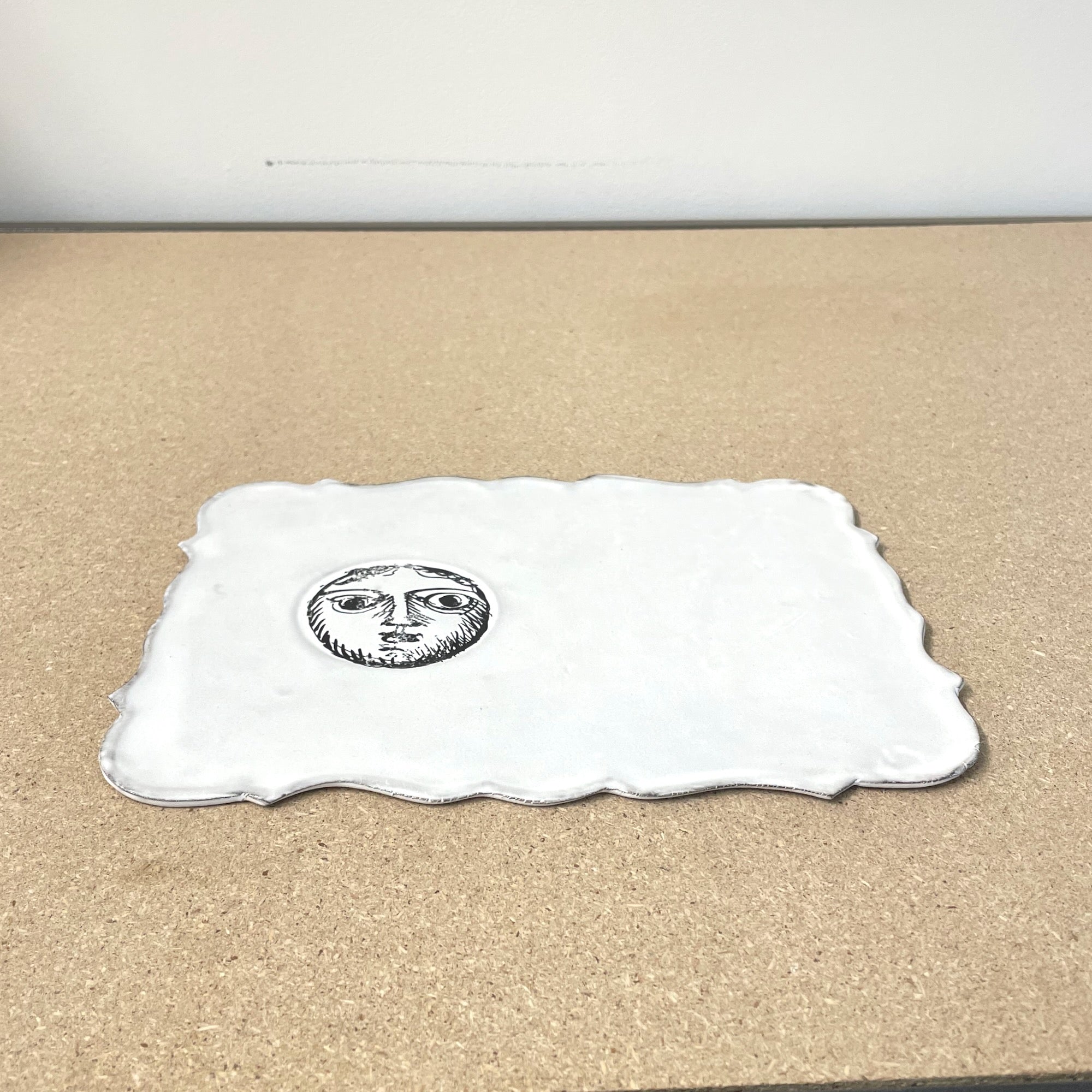 Pierre Carron rectangular saucer-23x18x0.5-CARRON-Paris