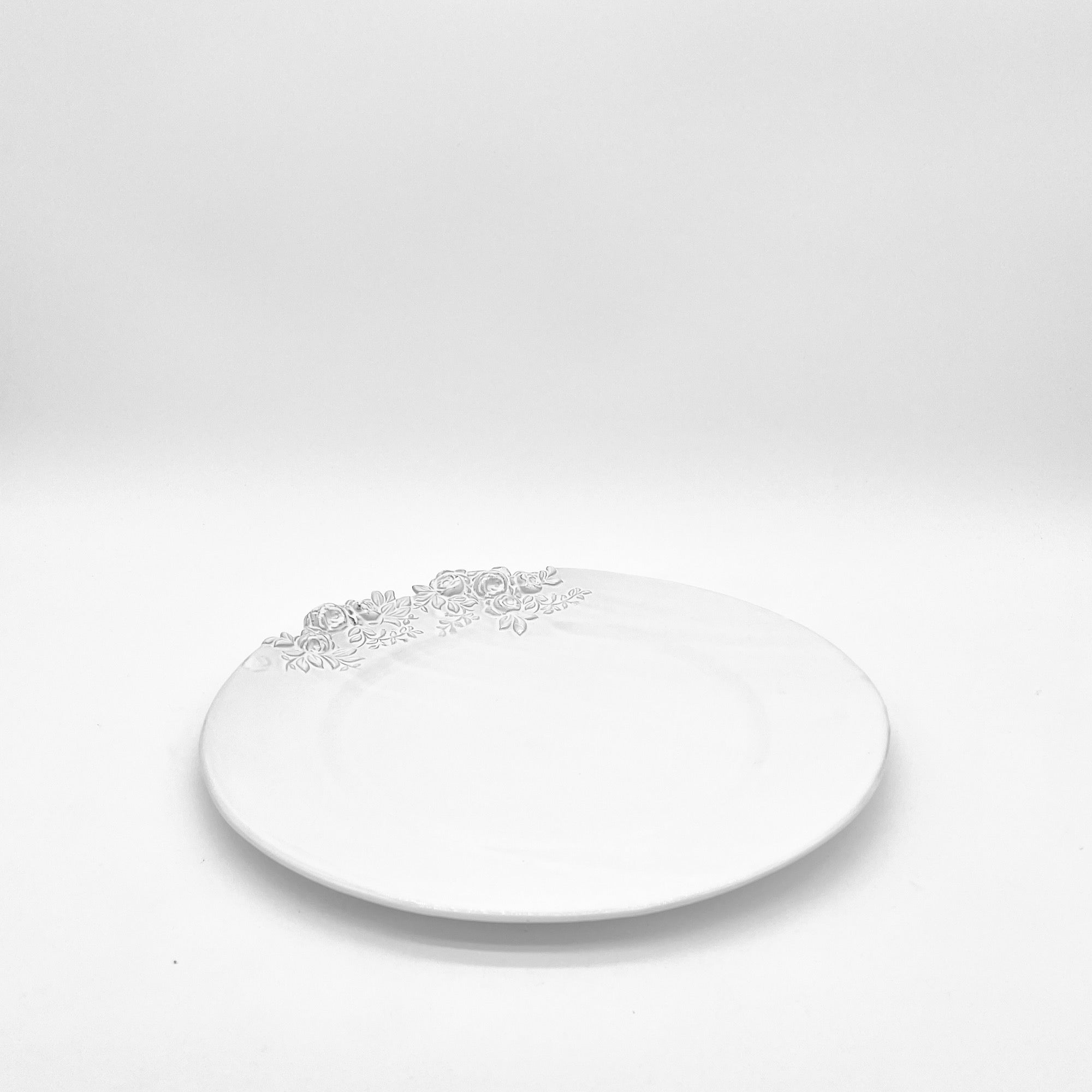 Rose plate-CARRON-Paris