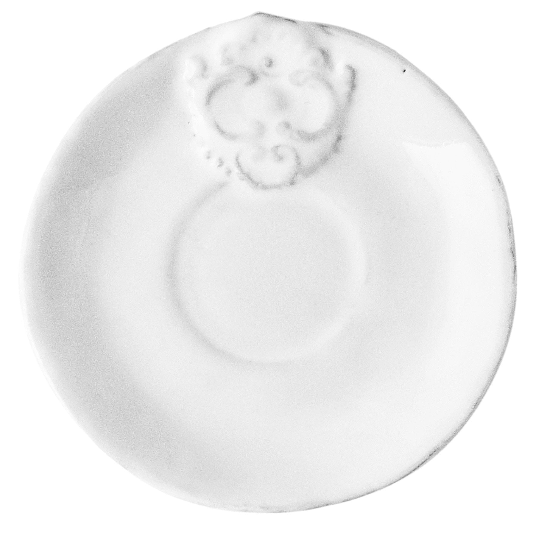 Charles saucer-11x11x1cm-Handmade in France by CARRON