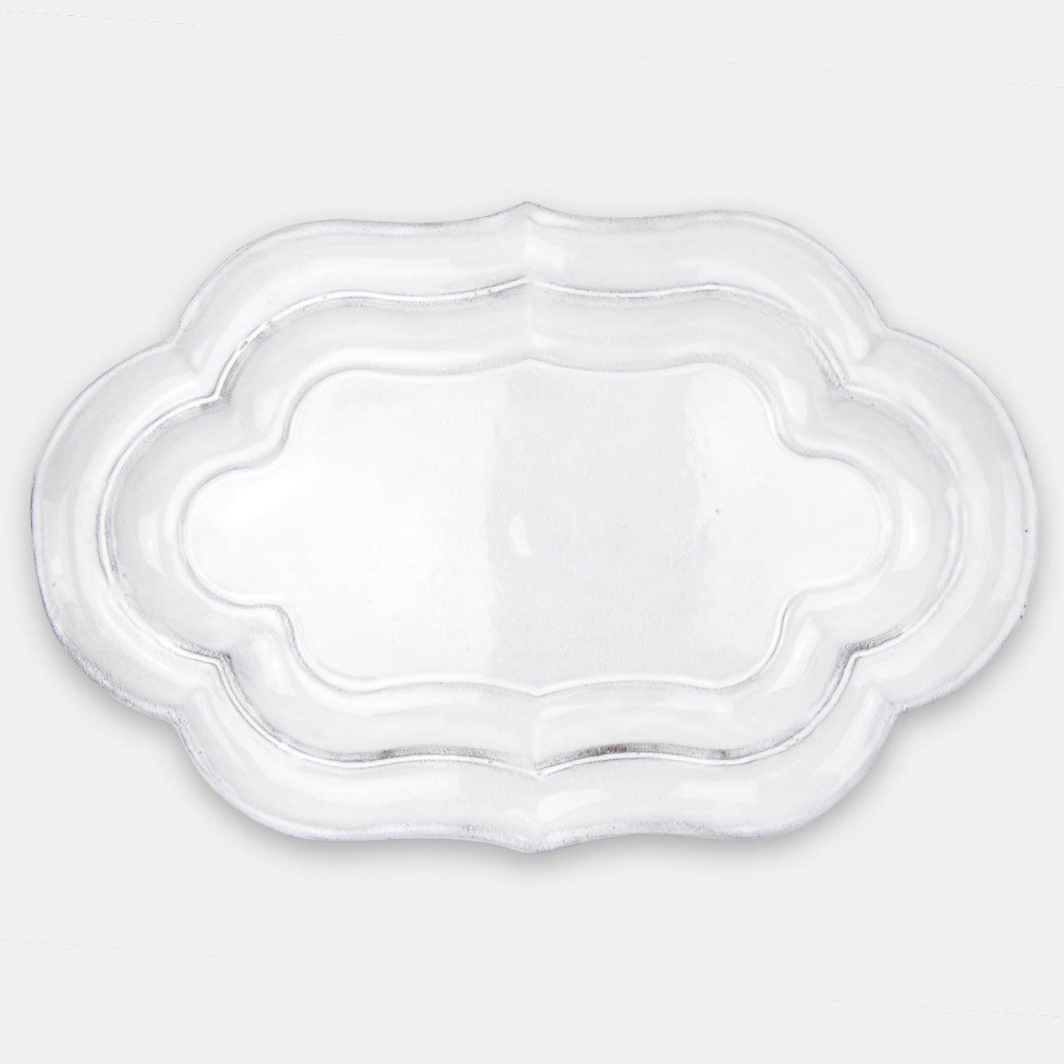 Mademoiselle platter-Shallow (39x25x3,3cm)-Handmade in France by CARRON