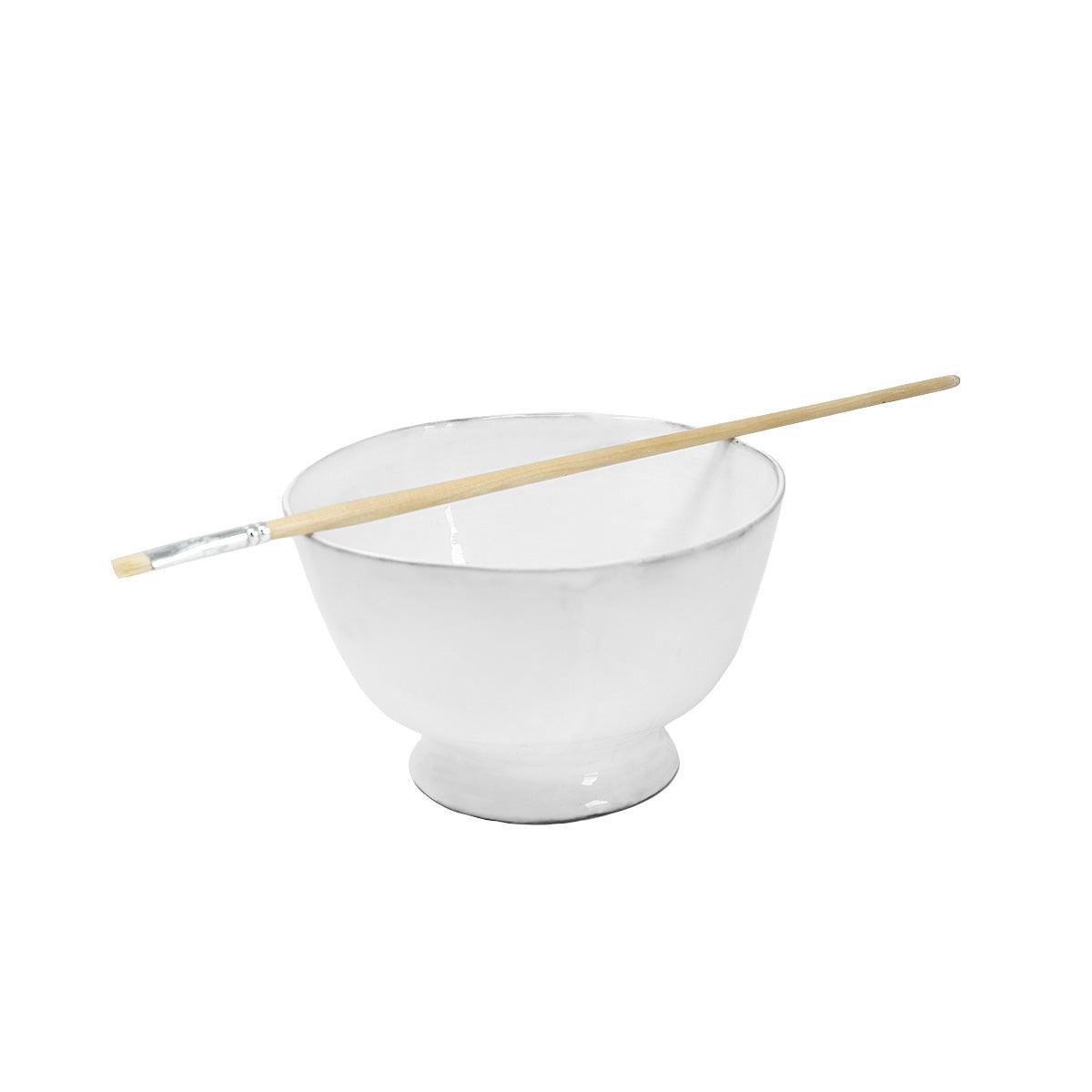 Personalized bowl - handmade French ceramic piece by Mathilde Carron-Astier de Villatte | CARRON Paris