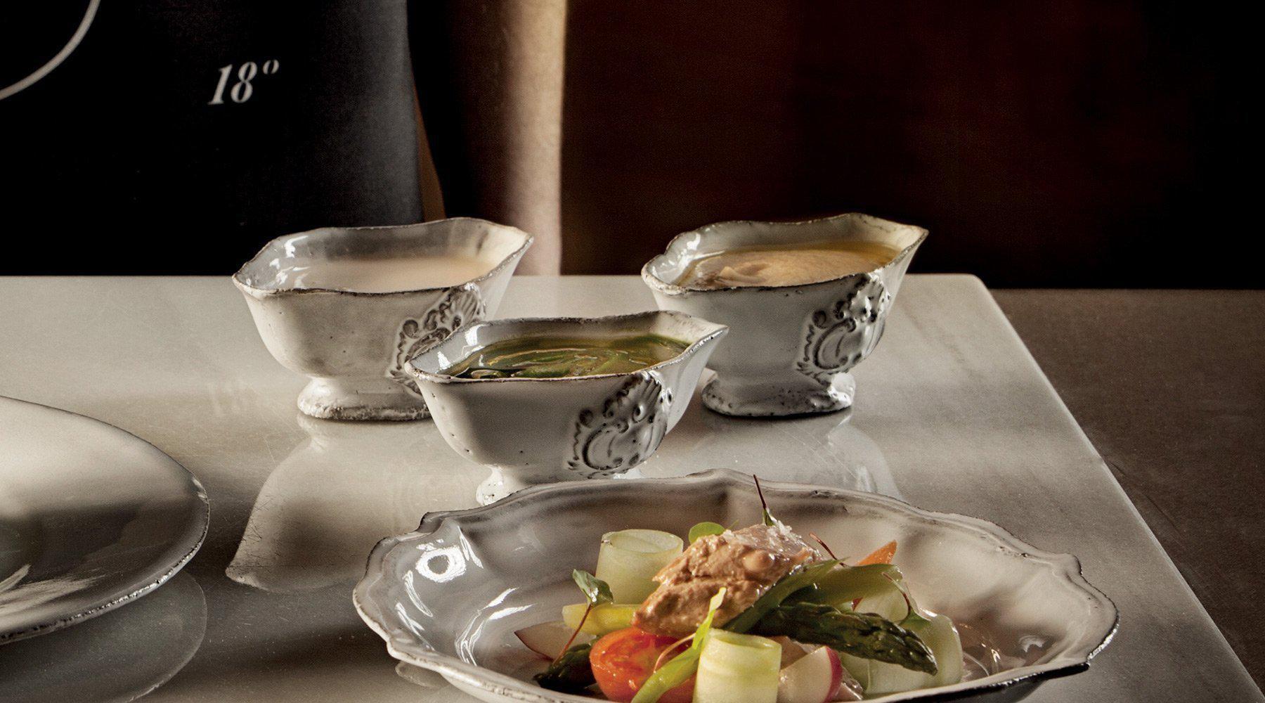The gravy boats-Design by Mathilde Carron-Astier de Villatte