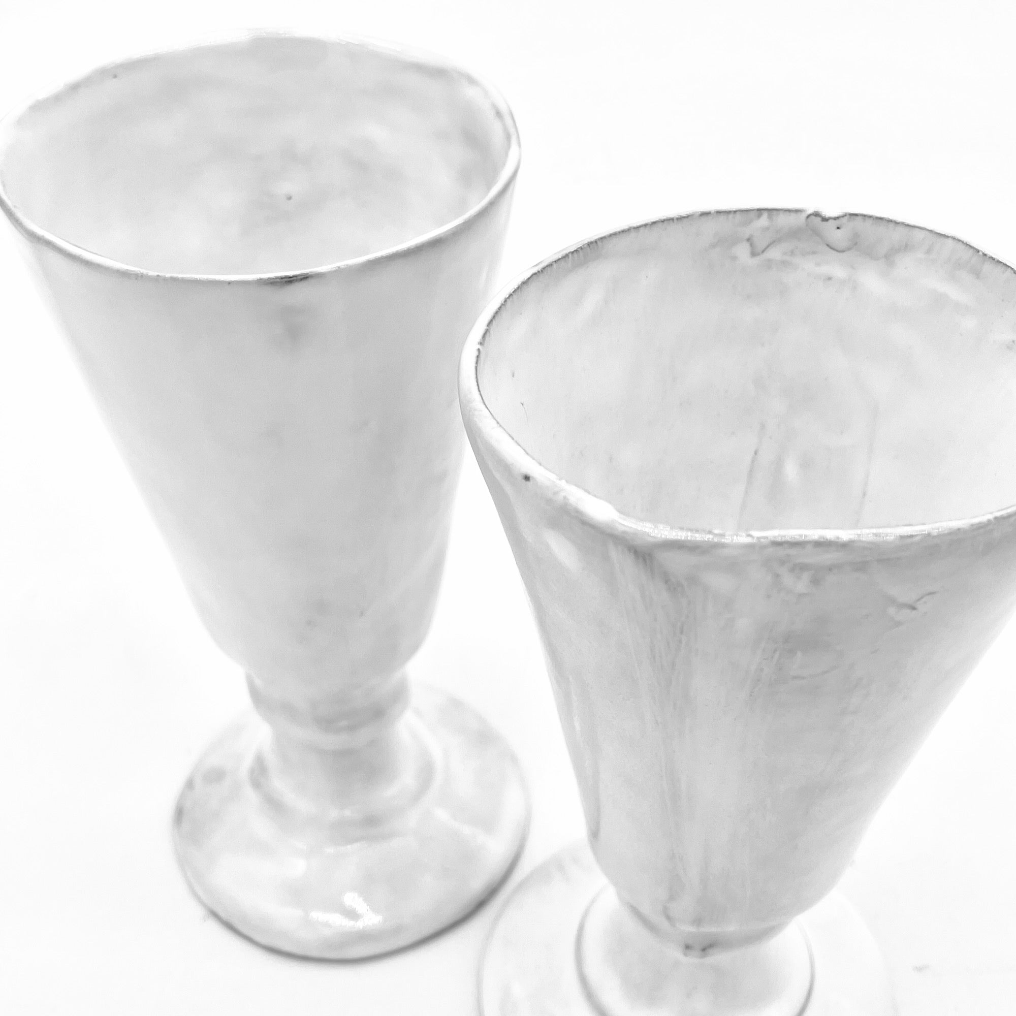 2 x Paris footed vase-CARRON-Paris