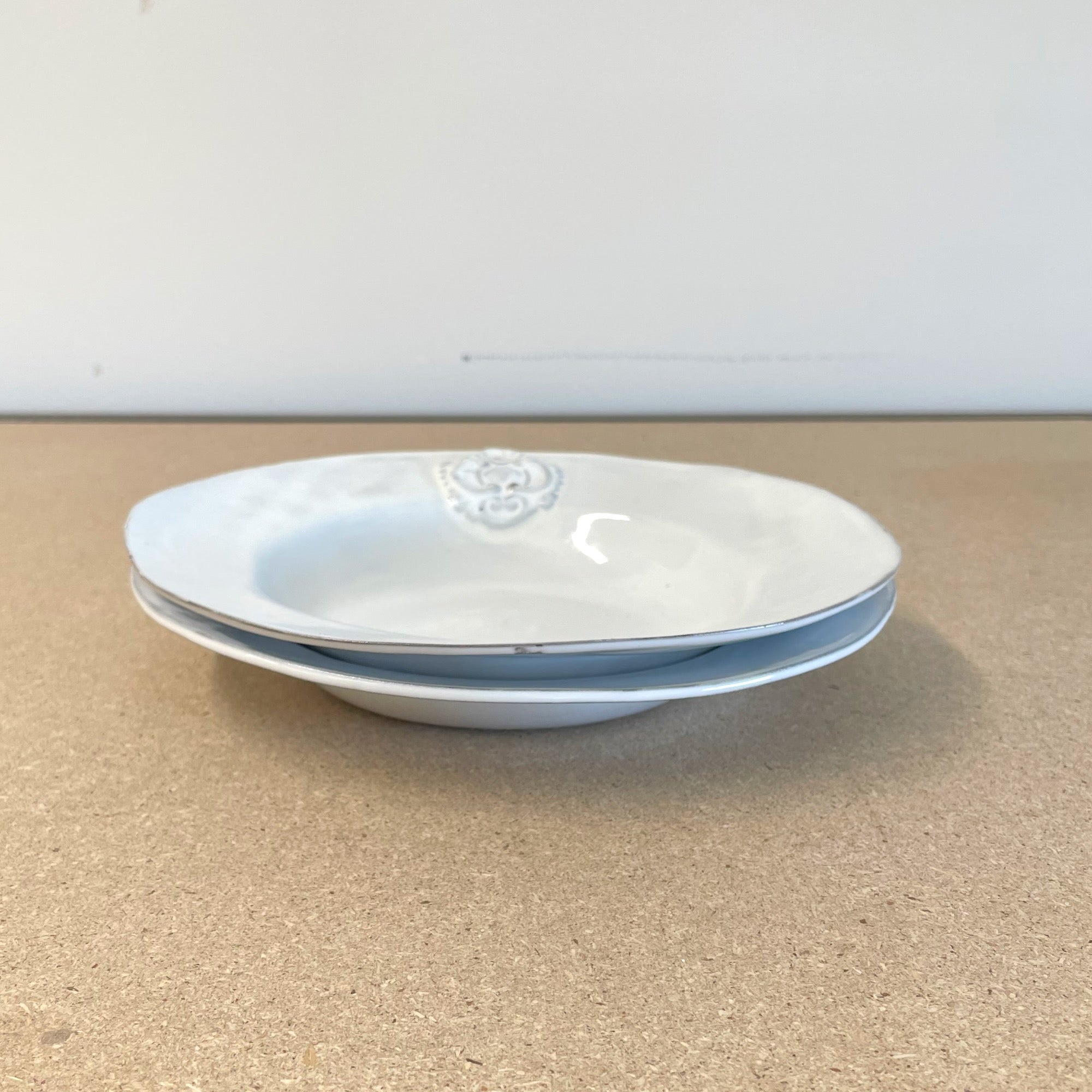 2 x Shallow plates Charles-2 x Shallow plate ⌀21-CARRON-Paris