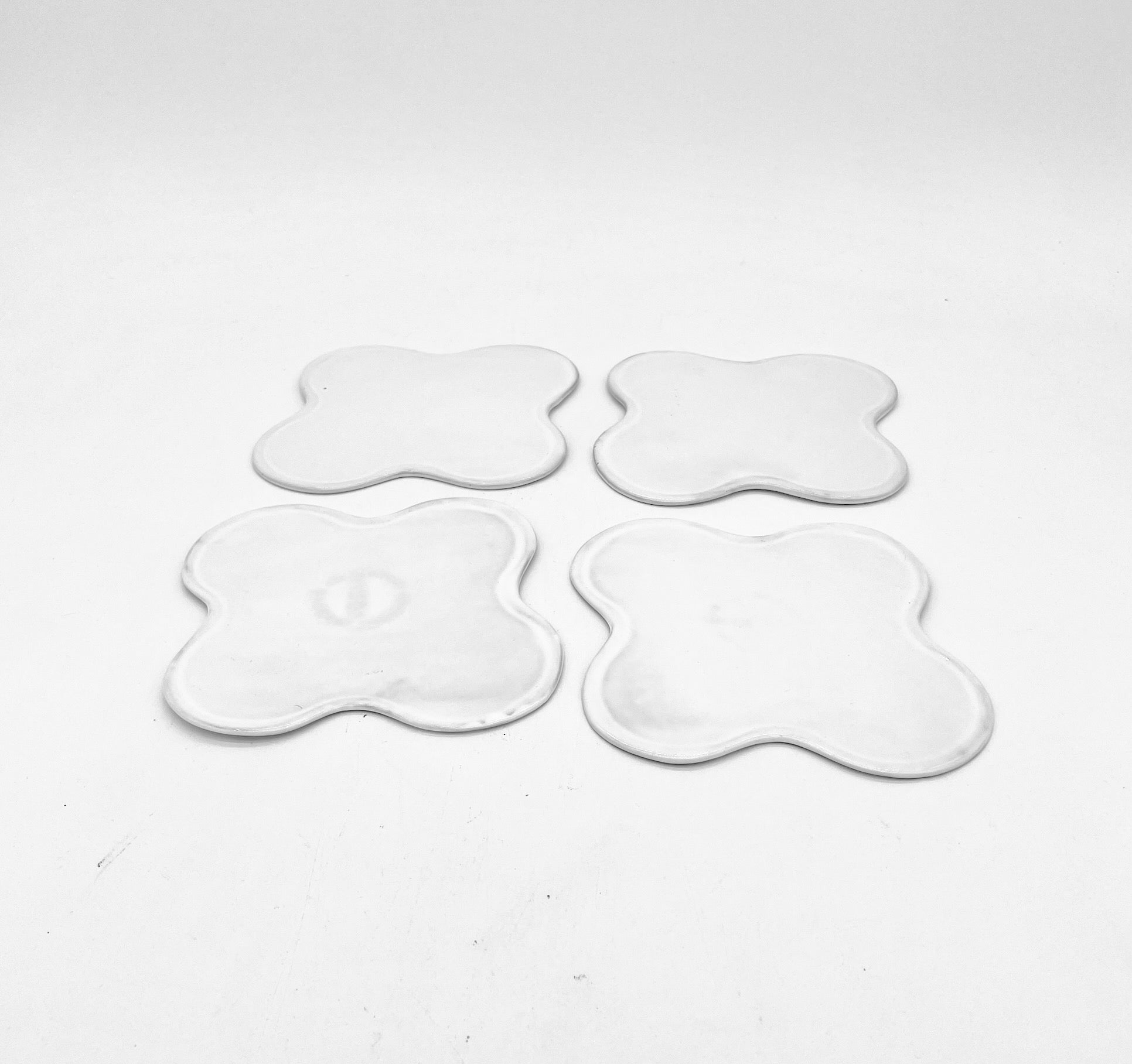 4 x Mademoiselle coaster-CARRON-Paris