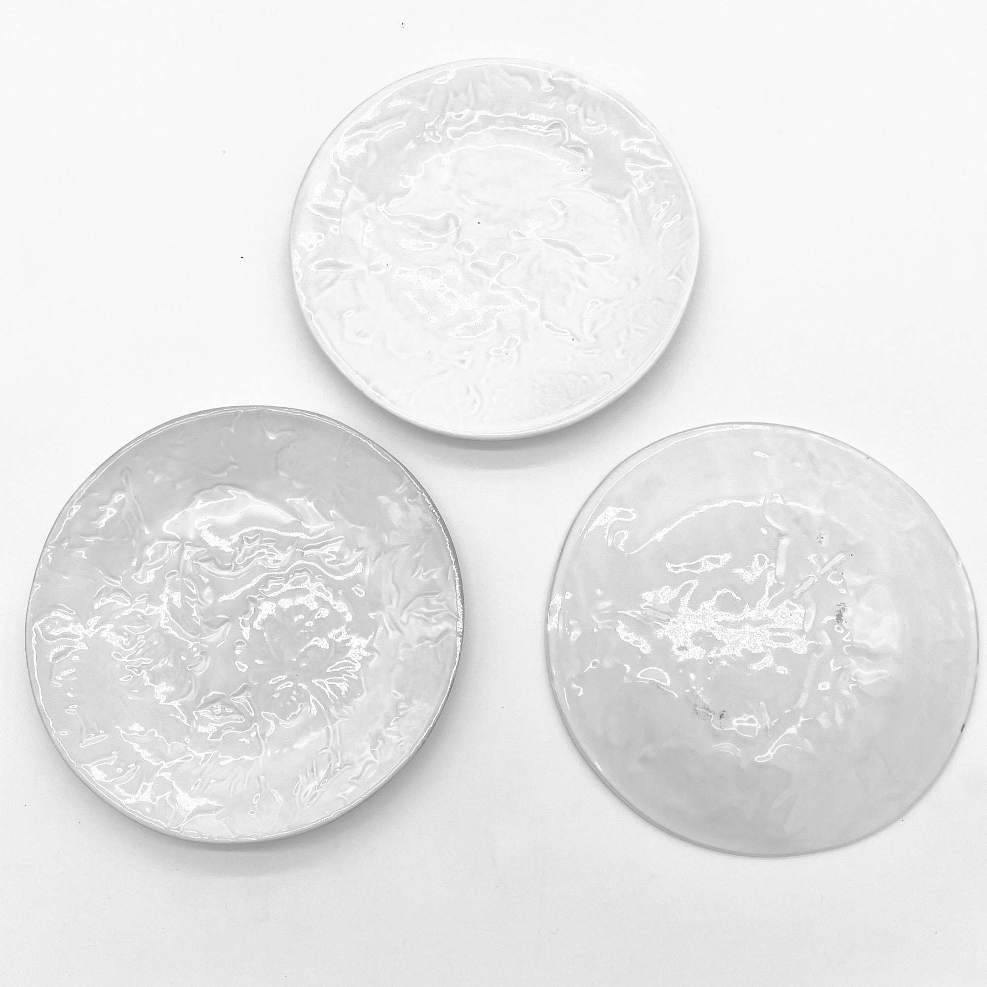 6 x Dessert plates Pivoine-CARRON-Paris