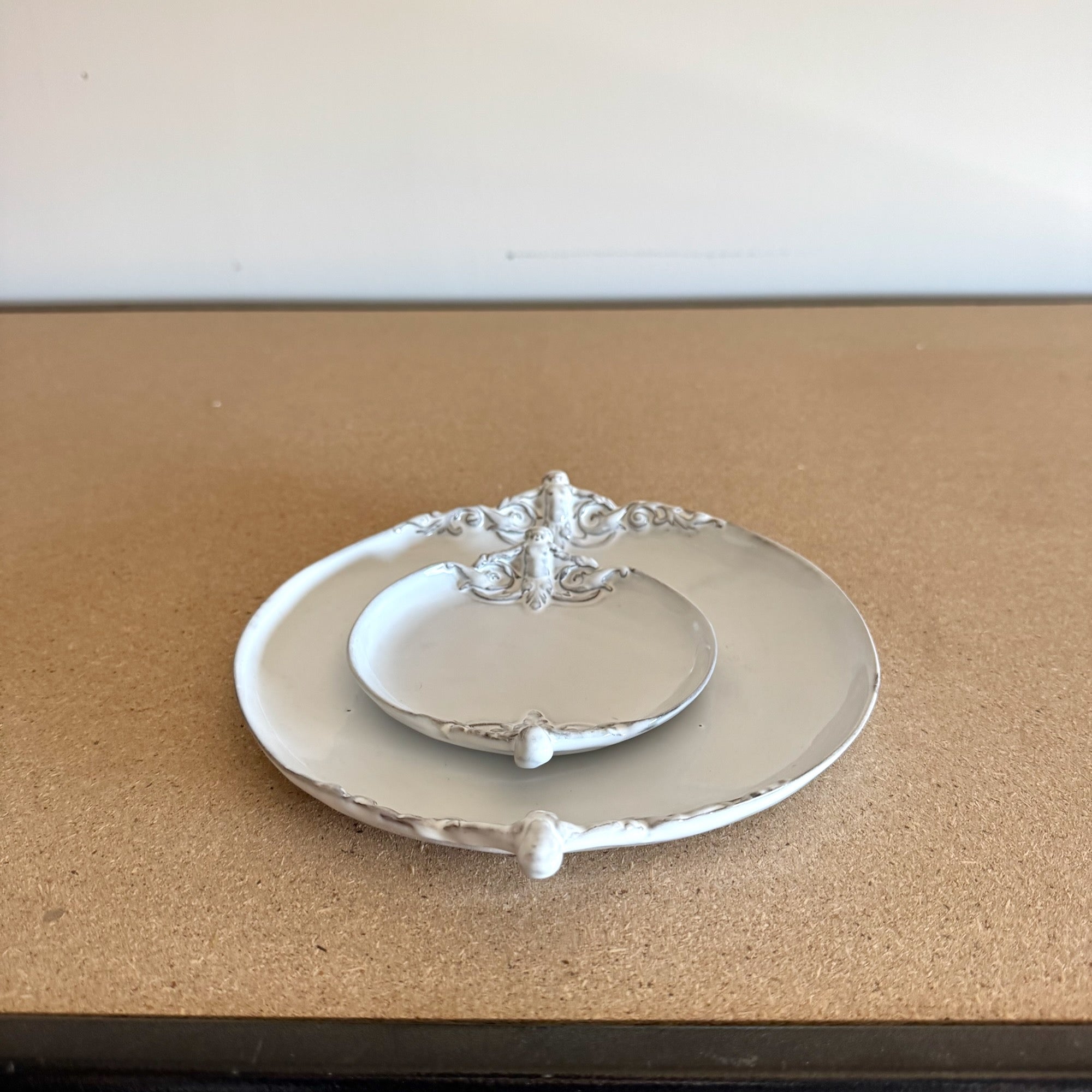 Set Mon Ange cherub plate ⌀ 11 + ⌀ 21