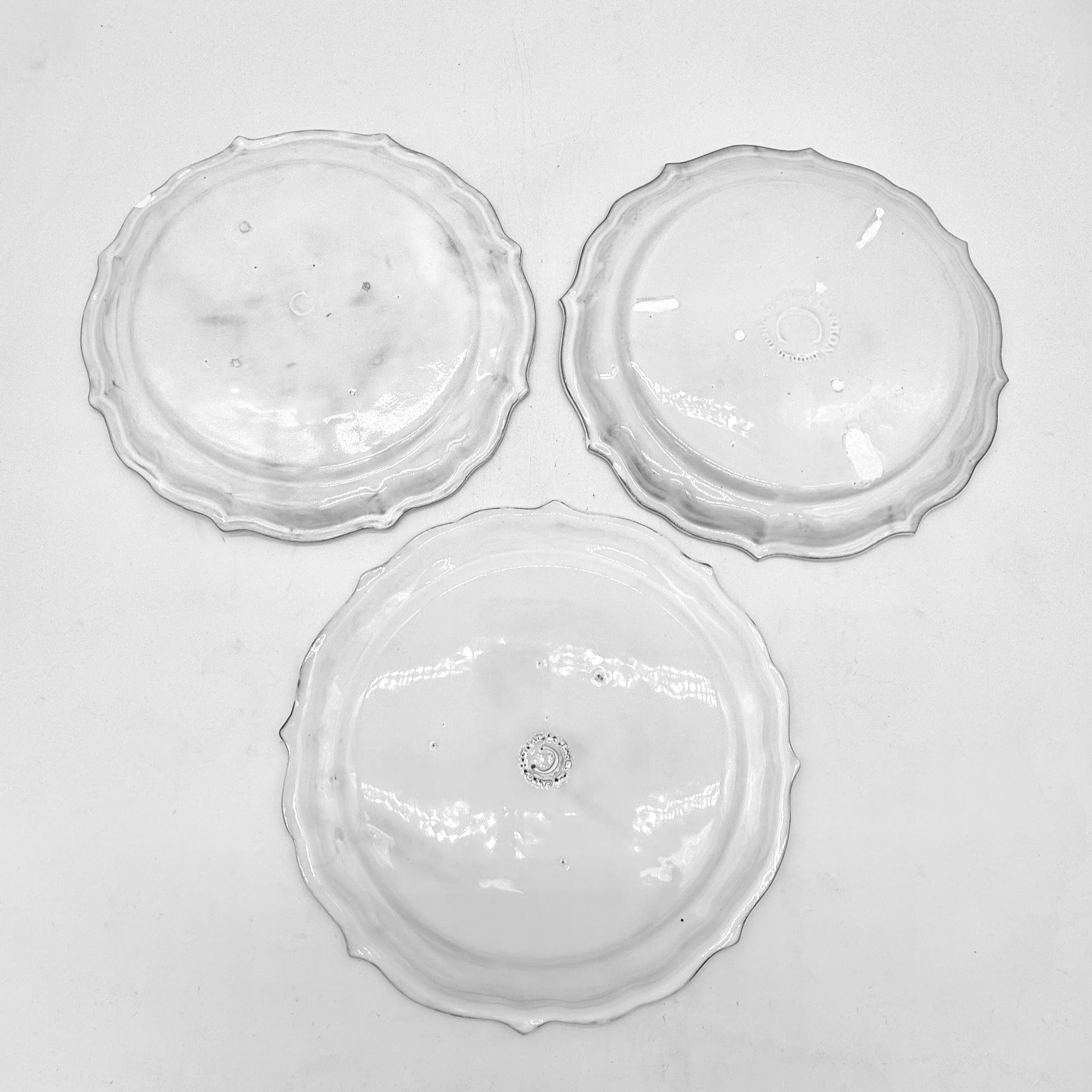 Set 3 x Campagne plate