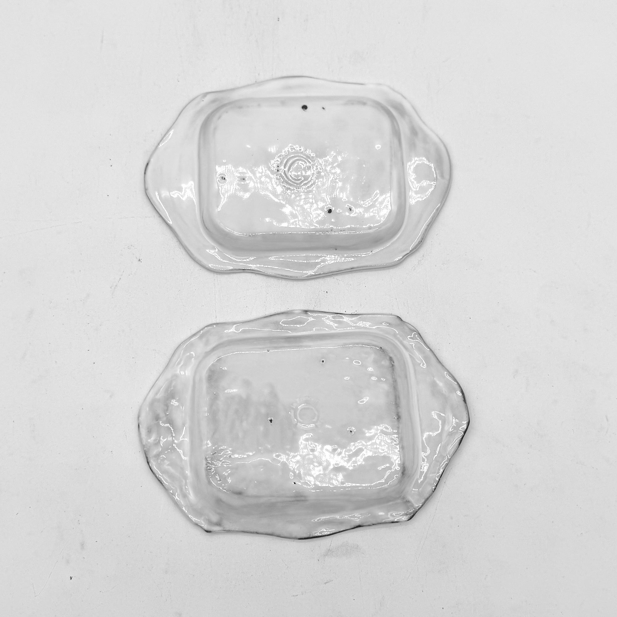 Set x 2 Paris rectangular platter