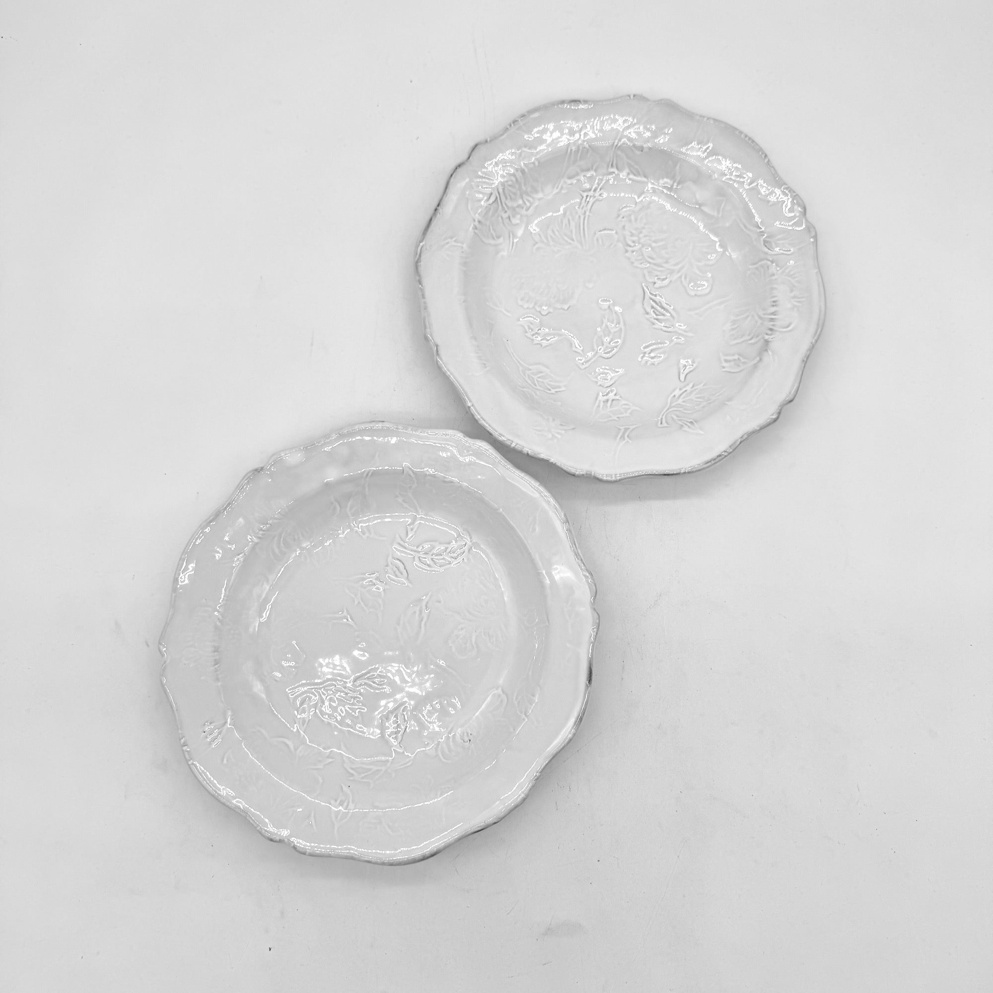 2 x Soup plate Louis XV Pivoine