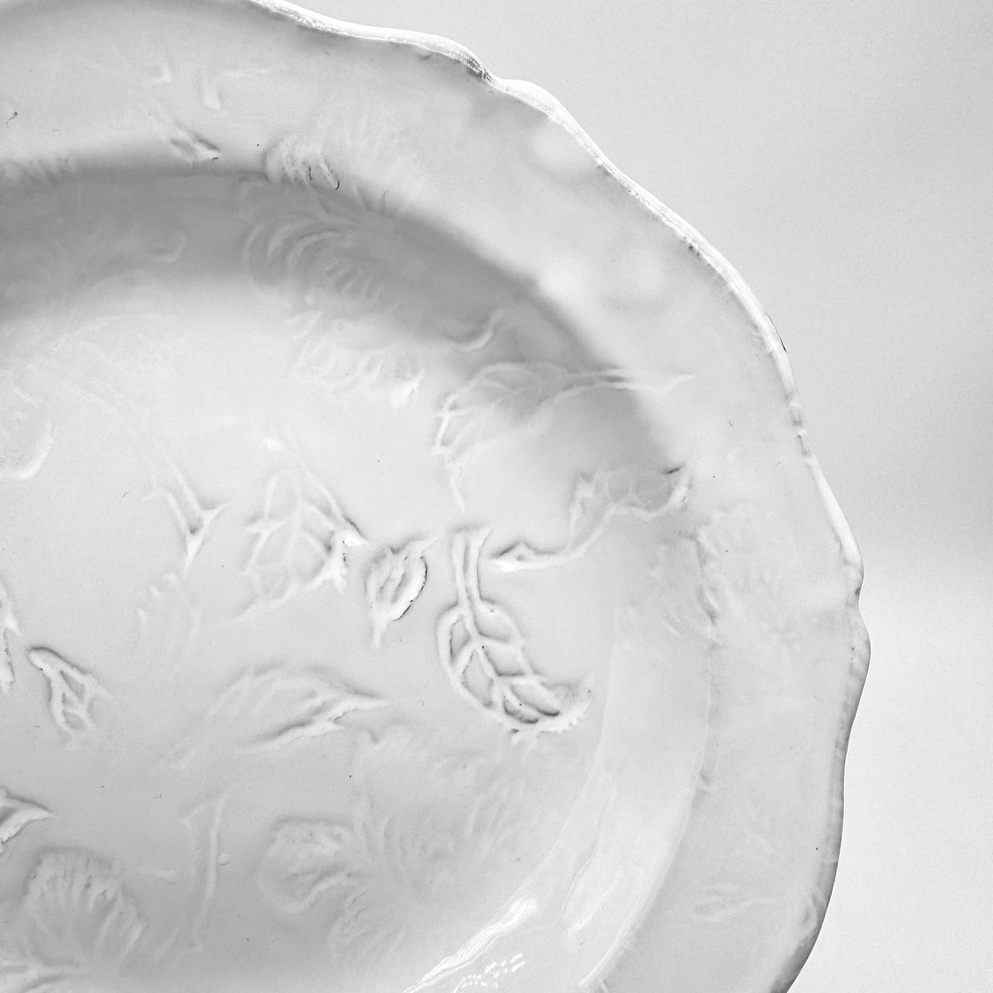 2 x Soup plate Louis XV Pivoine