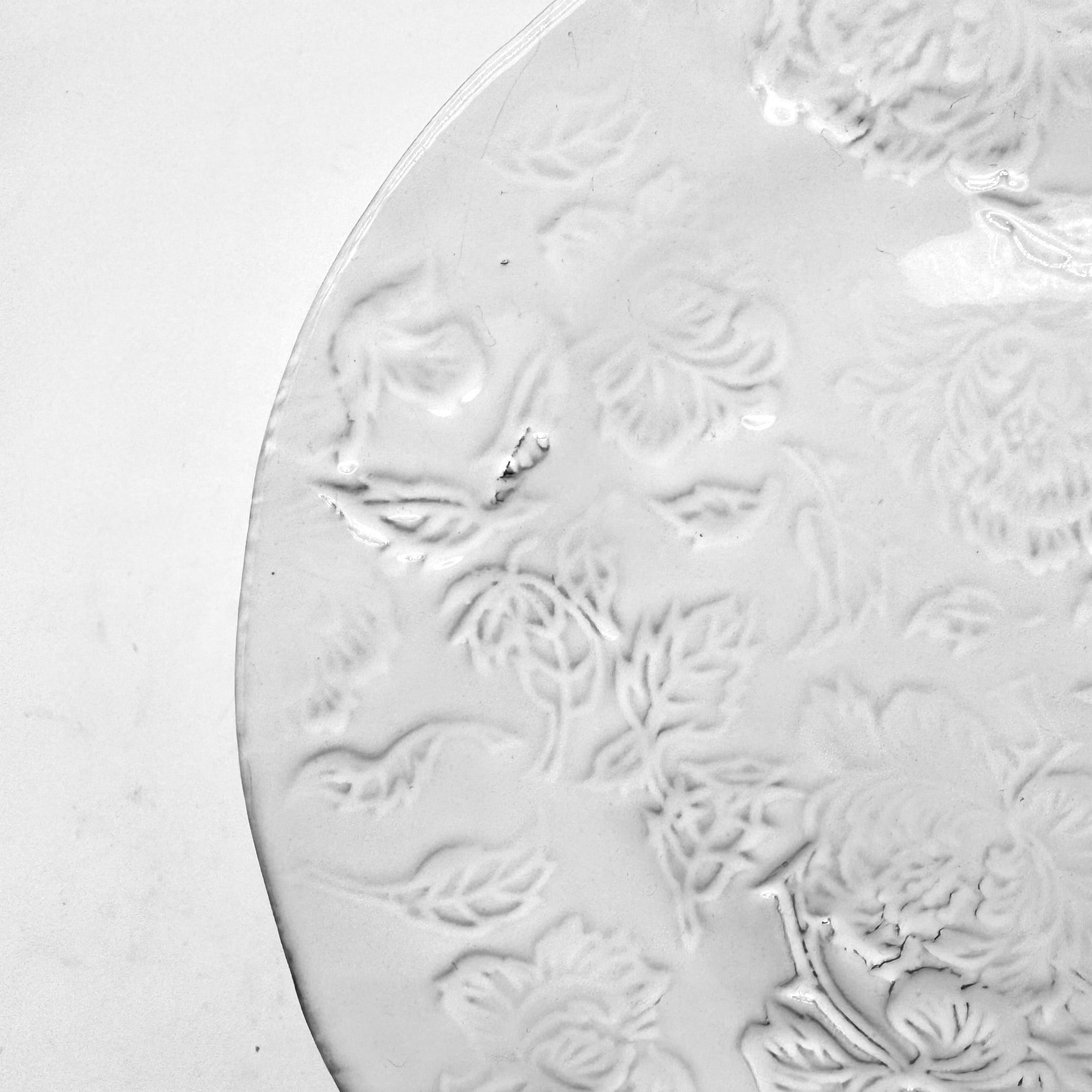 2x Assiette plate ⌀29 Pivoine