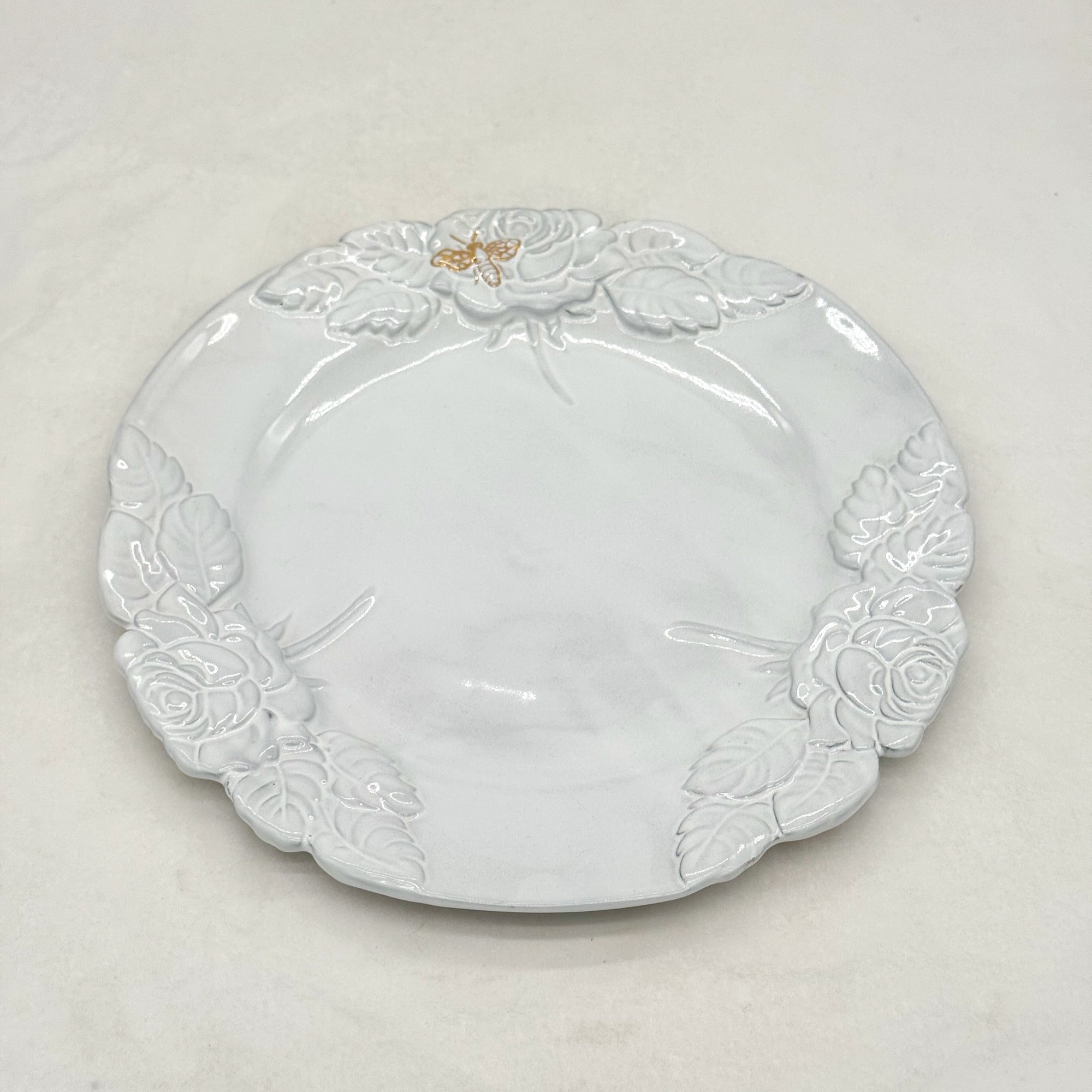 Rose plate Gold bee ⌀ 28