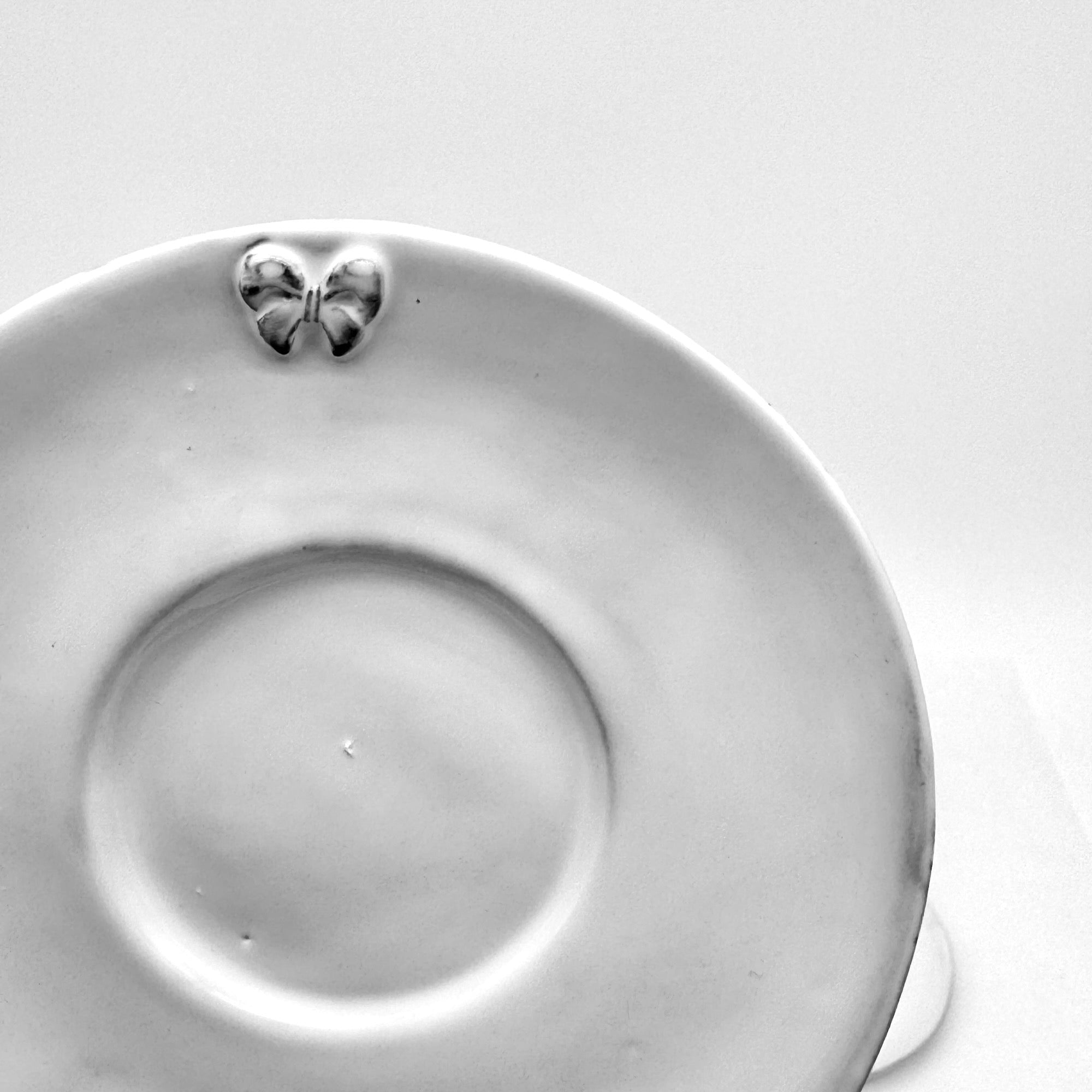 Set 4 x Soucoupe nœud Marie-Antoinette