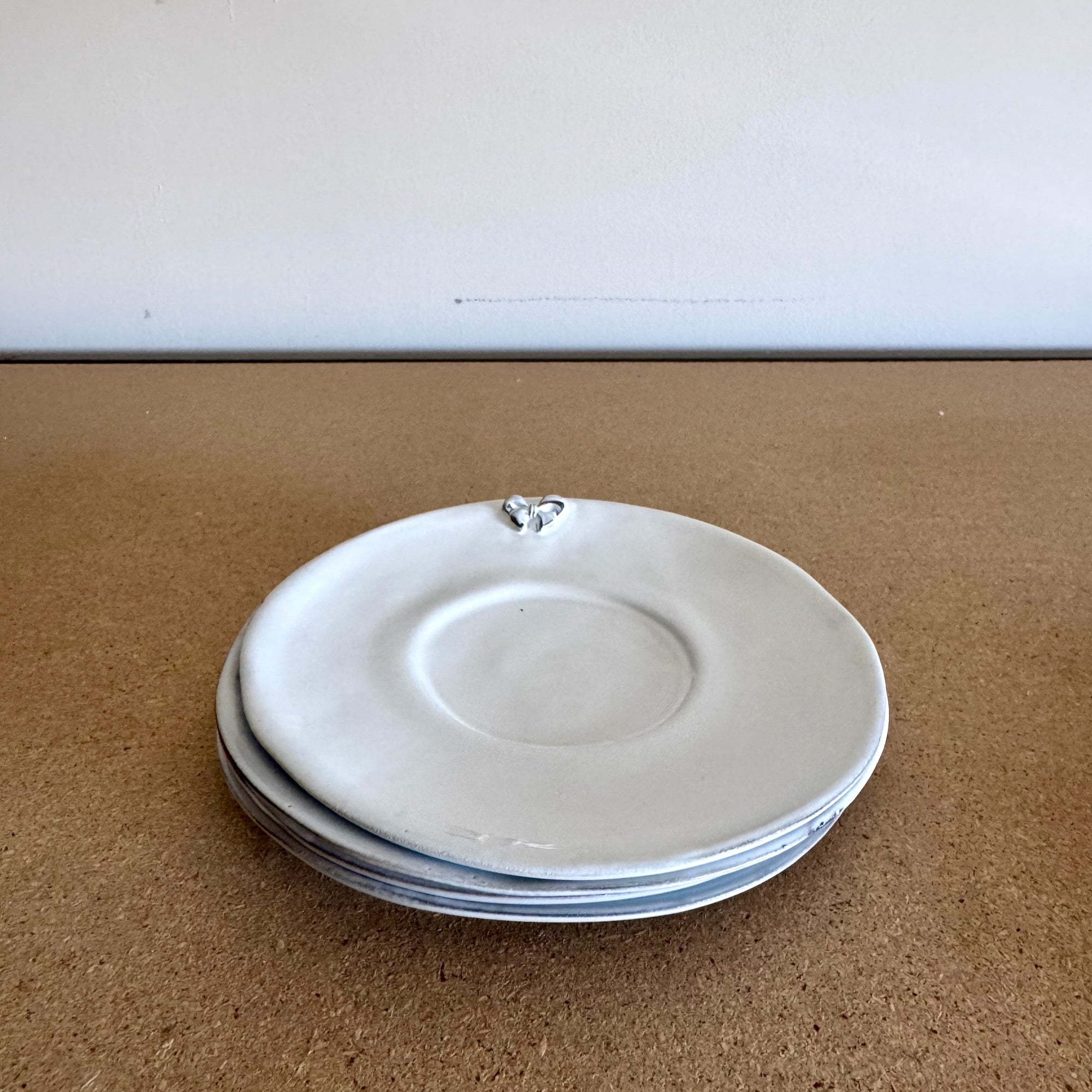 Set 4 x Soucoupe nœud Marie-Antoinette