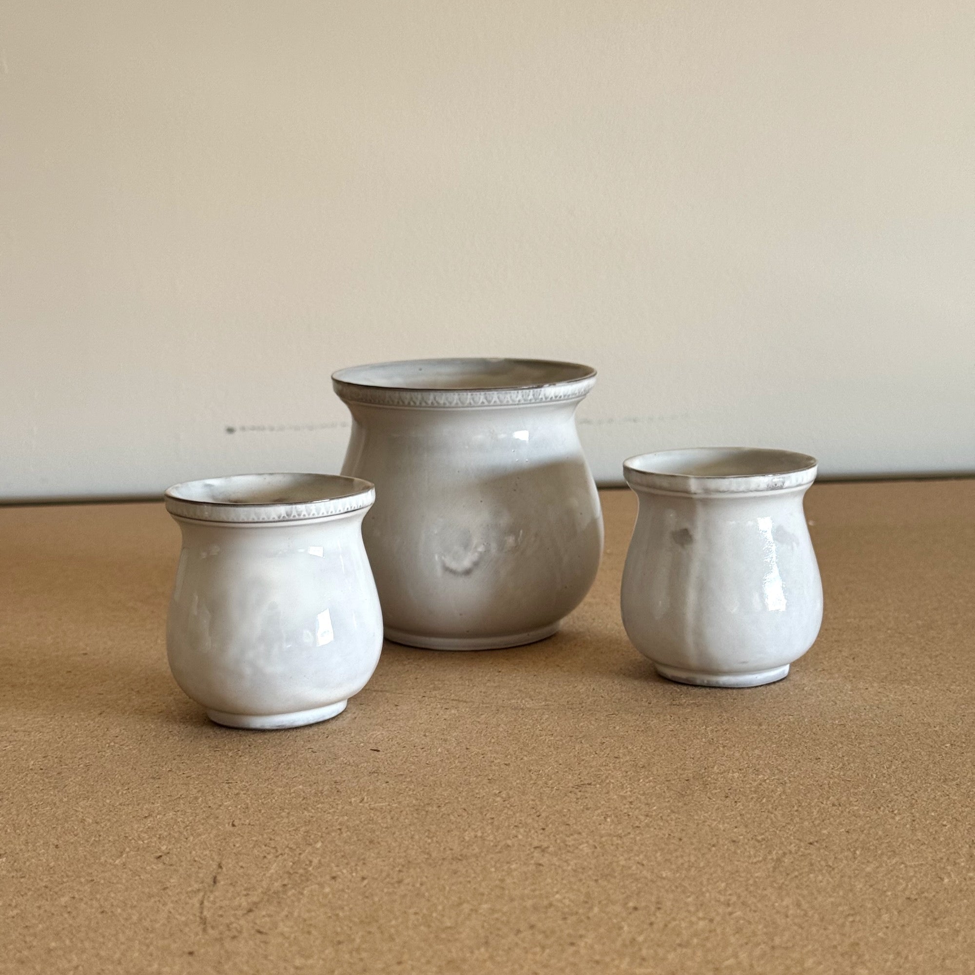 3 x Pots Paris