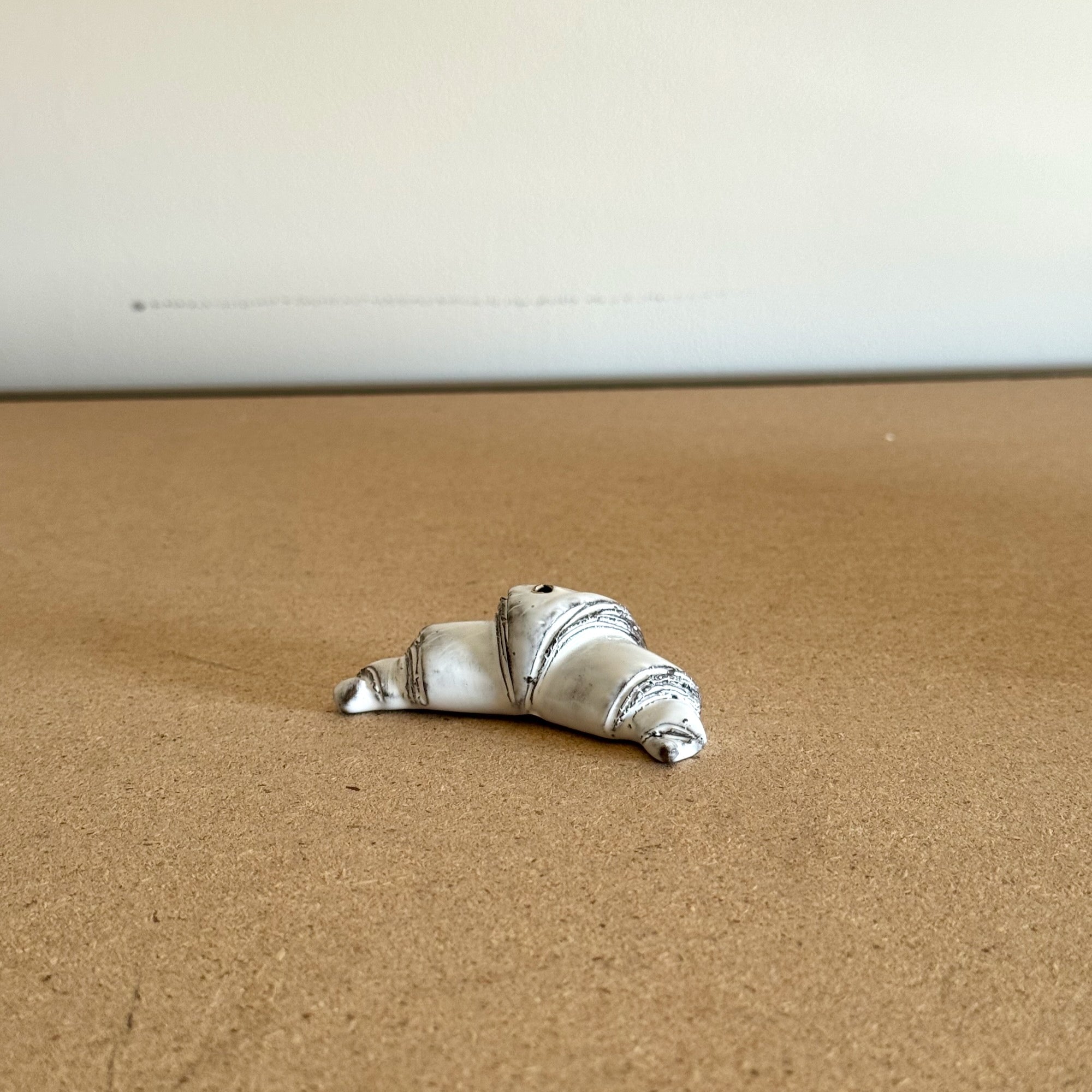 Croissant incense holder