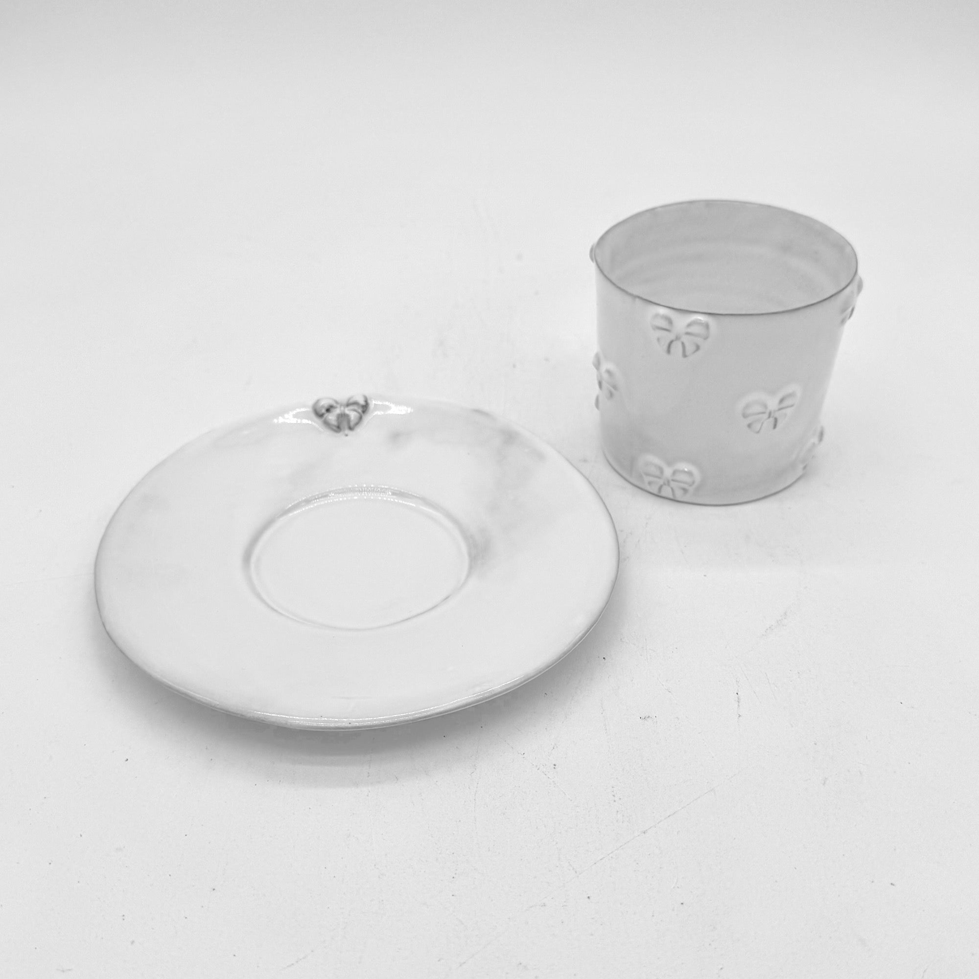 Mug and saucer Nœud Nœud size M