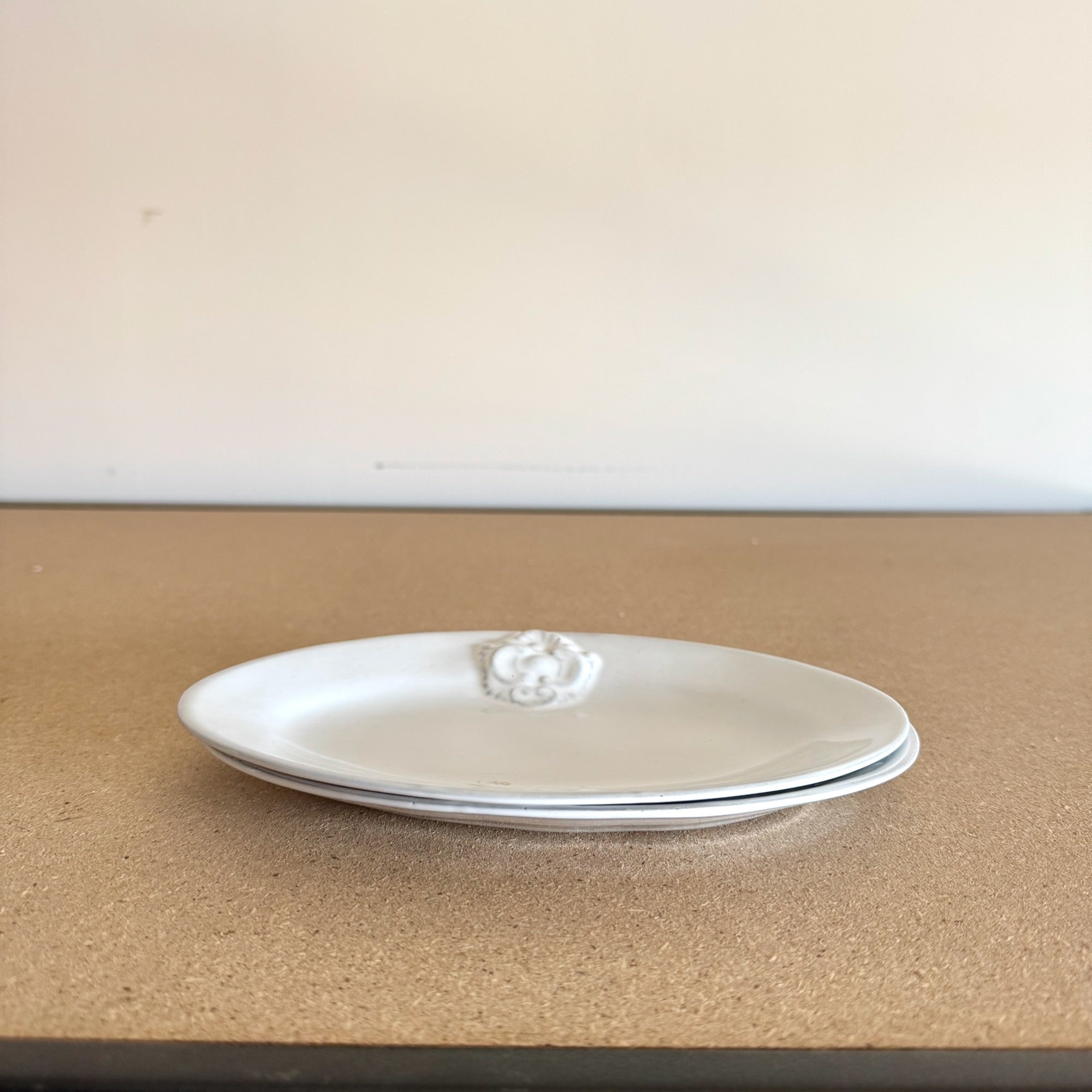2 x Charles oval platter