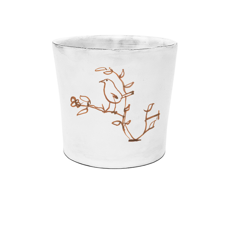 Mug Pierre Carron illustré#Illustration_Bird#Type_Tumbler