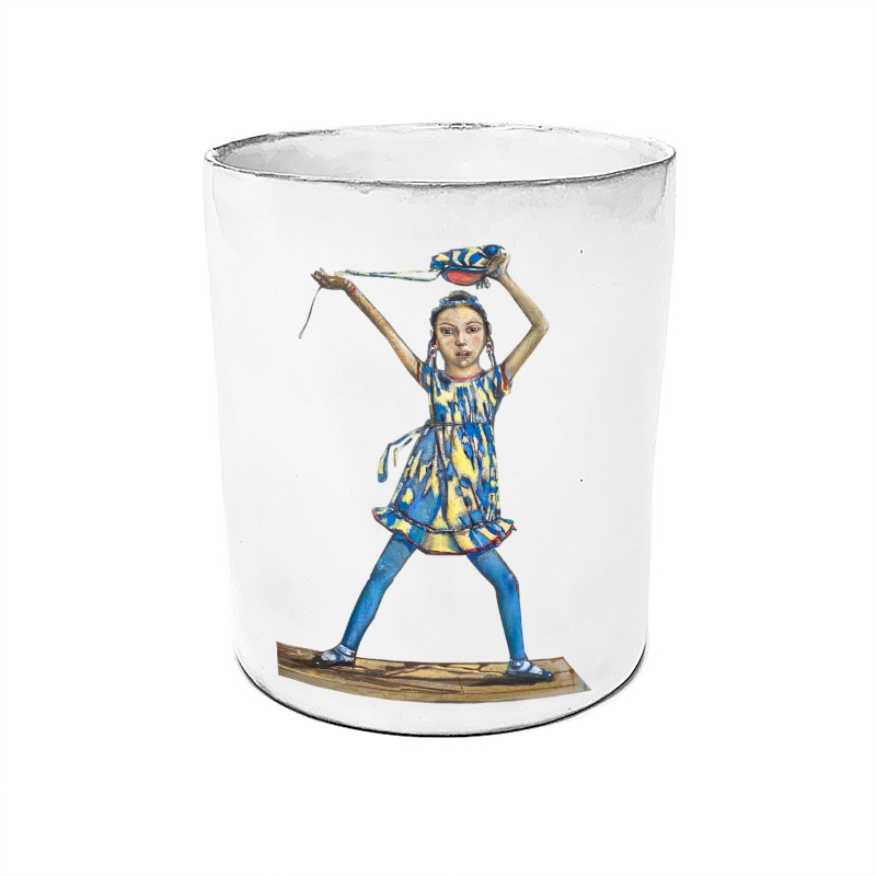 Mug Pierre Carron illustré#Illustration_Dancer#Type_Tumbler