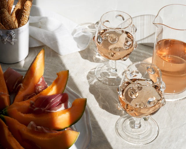 Glasses & Carafes Handmade Table Art