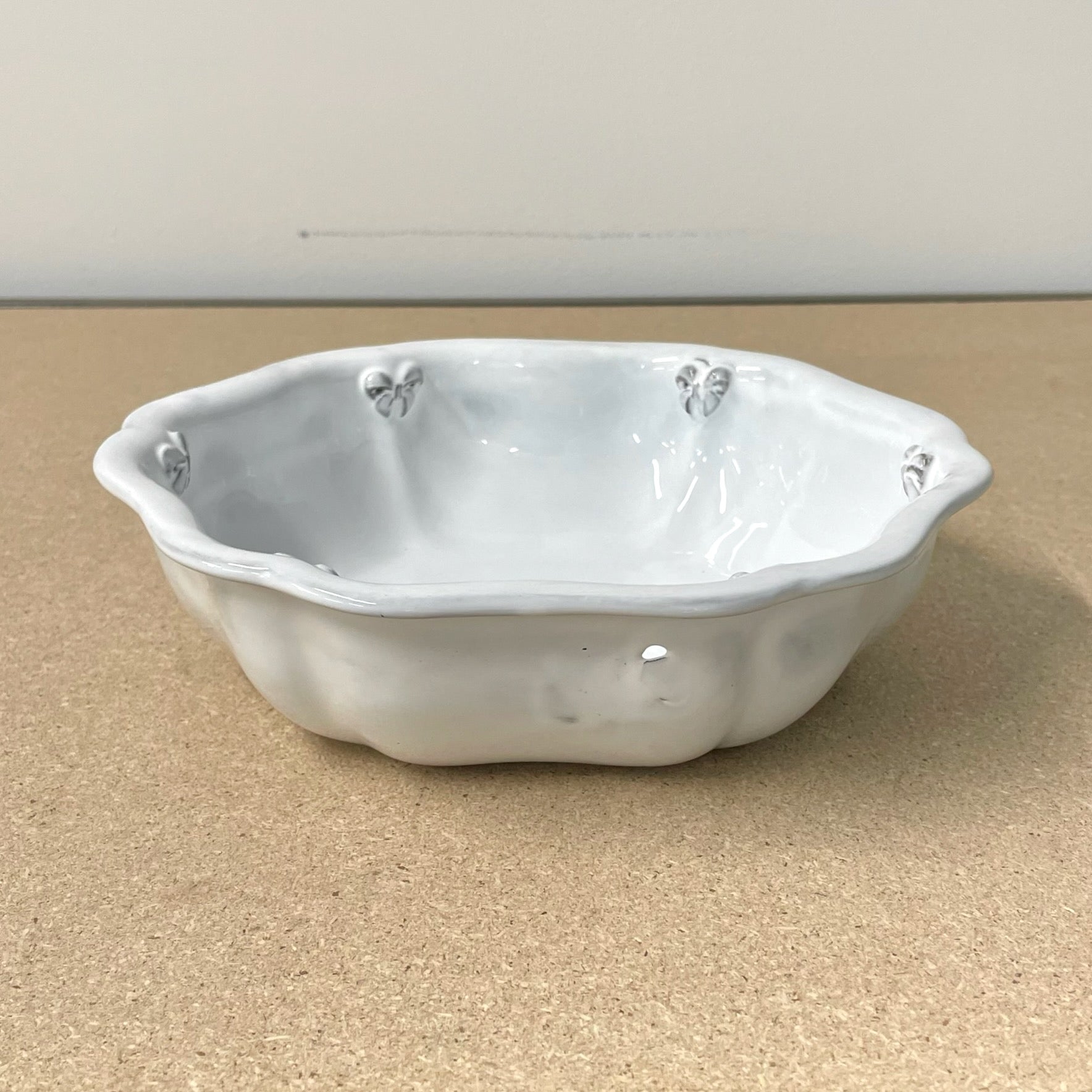 Marie-Antoinette knot salad bowl-21x21x6cm-CARRON-Paris
