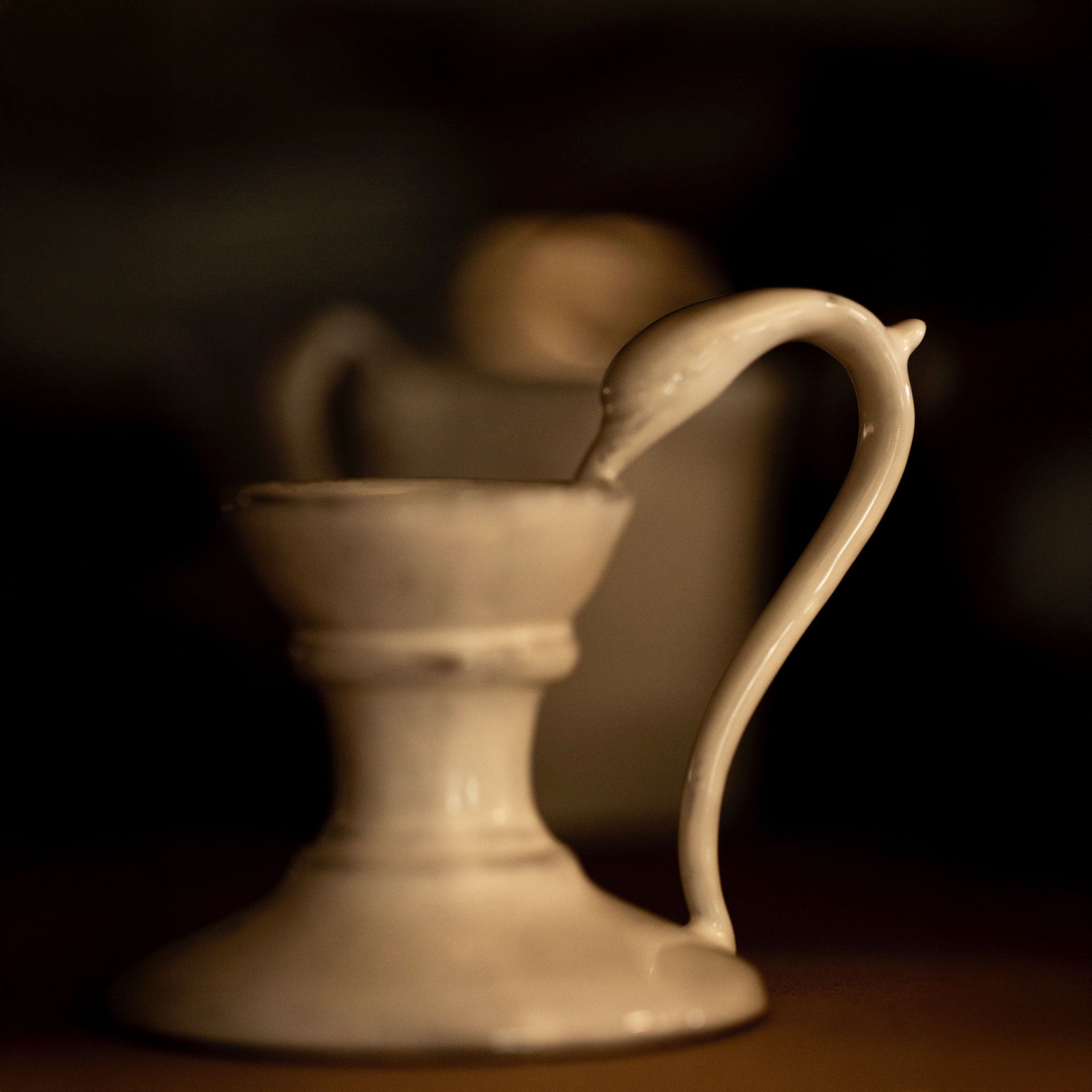 Paris Swan candle holder-CARRON-Paris