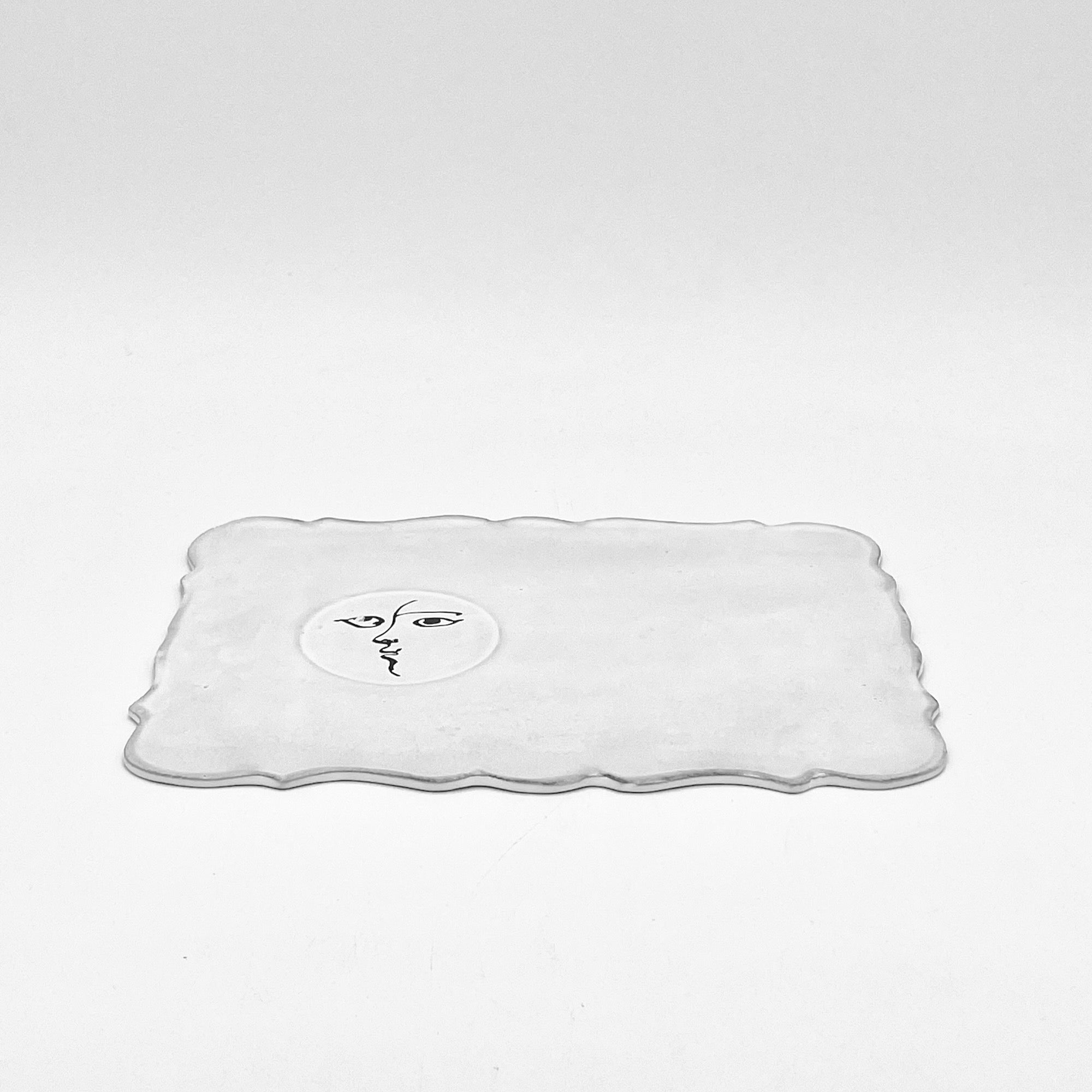 Pierre Carron rectangular saucer-CARRON-Paris