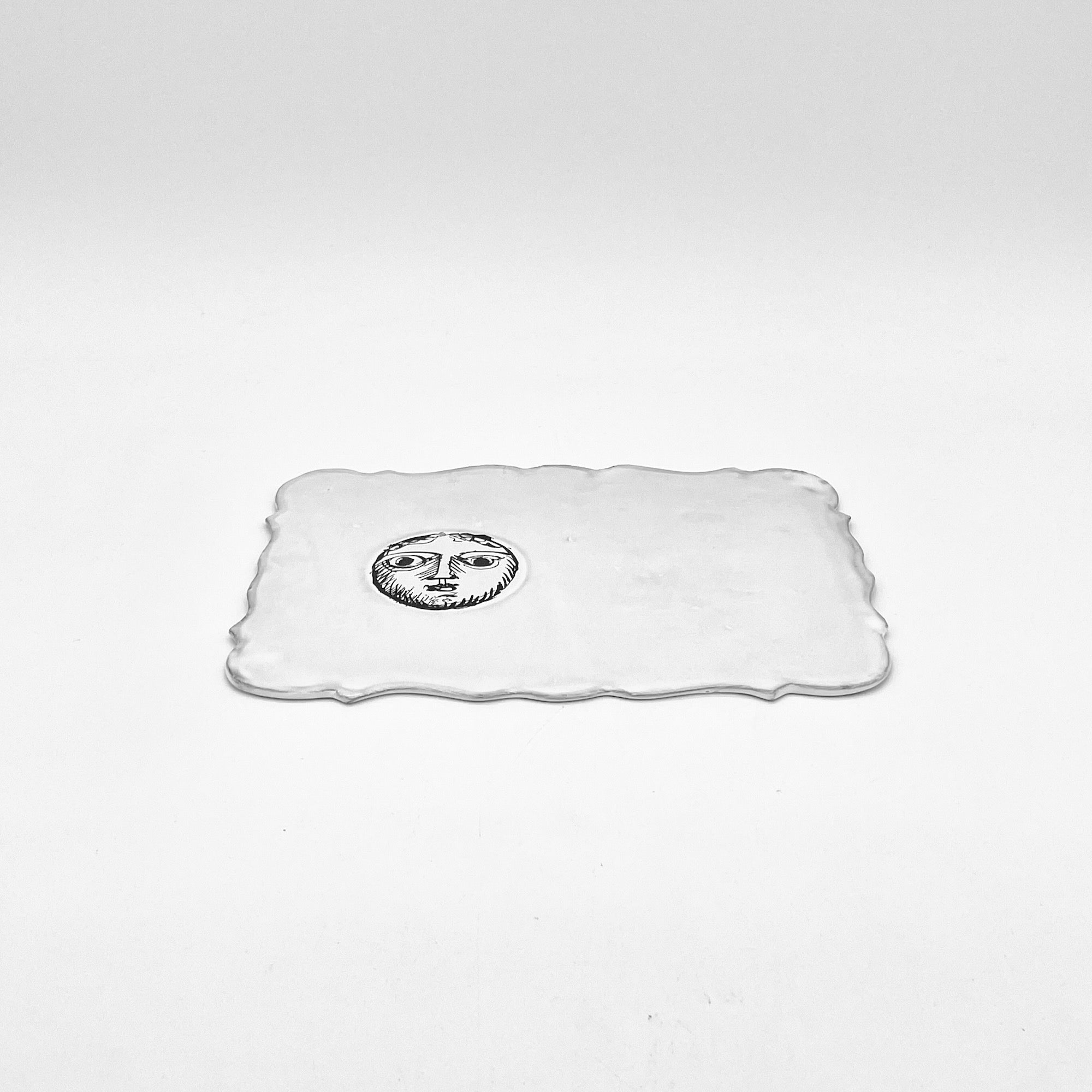 Pierre Carron rectangular saucer-CARRON-Paris