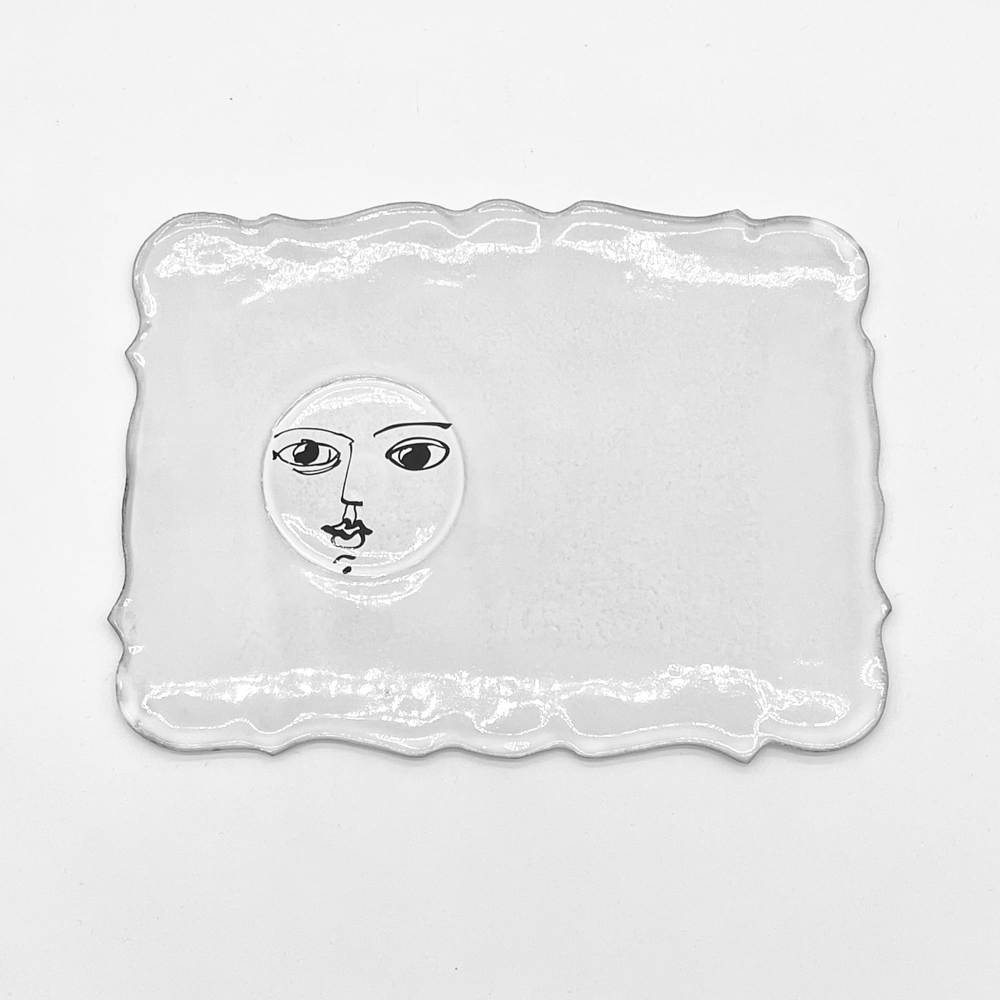 Pierre Carron rectangular saucer-CARRON-Paris