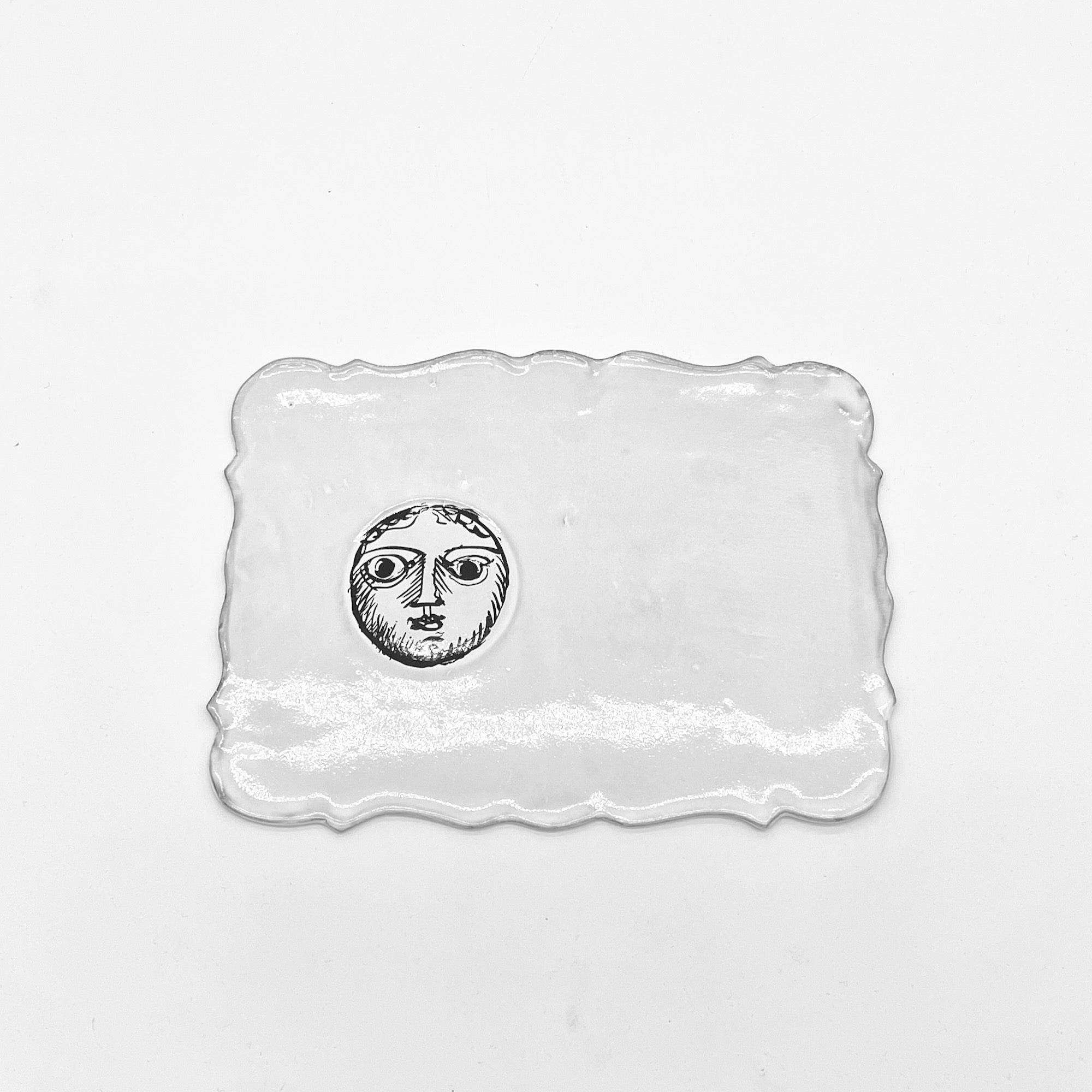 Pierre Carron rectangular saucer-CARRON-Paris