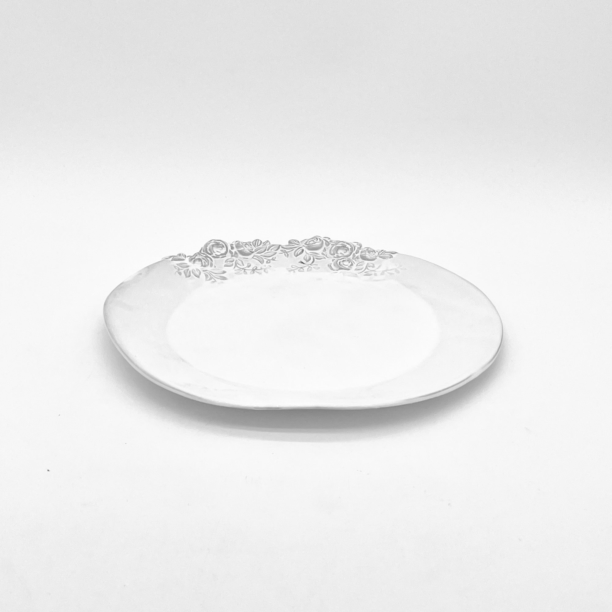 Rose plate-CARRON-Paris